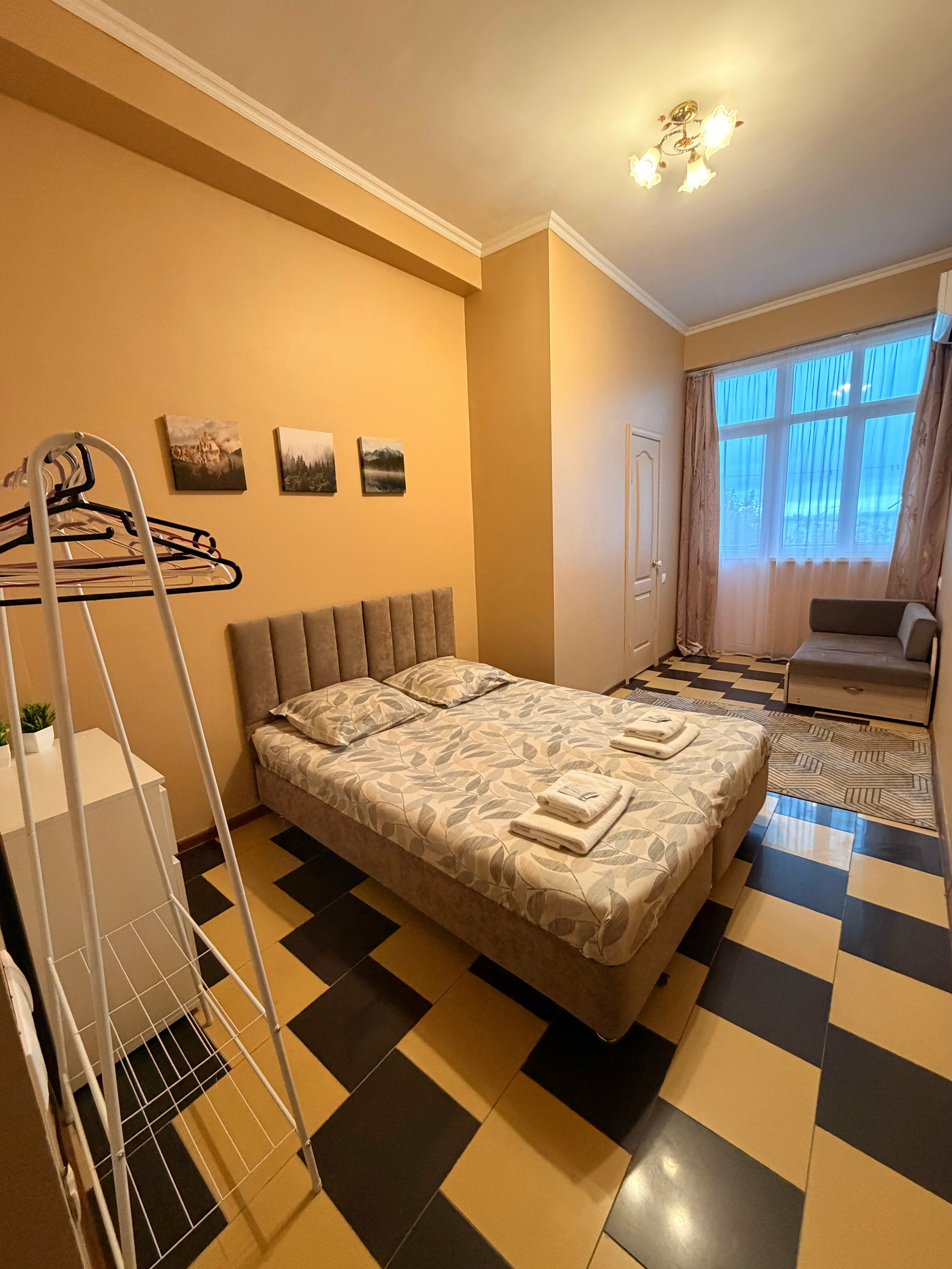 Трехместный номер с видом на море