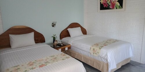 Номер «Делюкс», терраса, первый этаж в Puri Padi Hotel