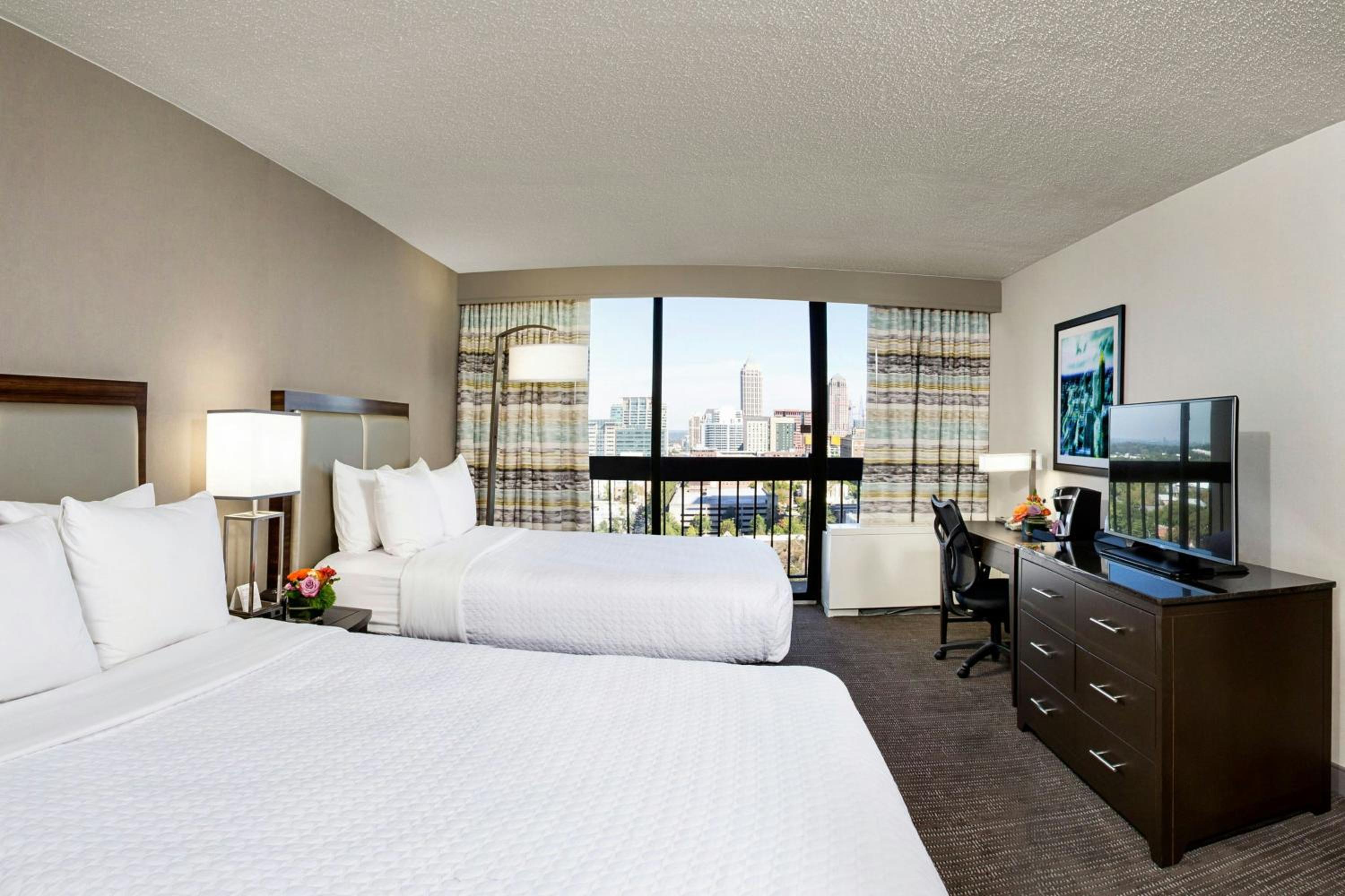 Queen Room with Two Queen Beds and Roll-In Shower - Mobility Accessible