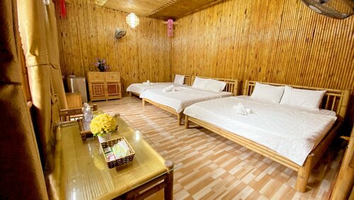 Семейный номер в Quoc Khanh Bamboo Homestay