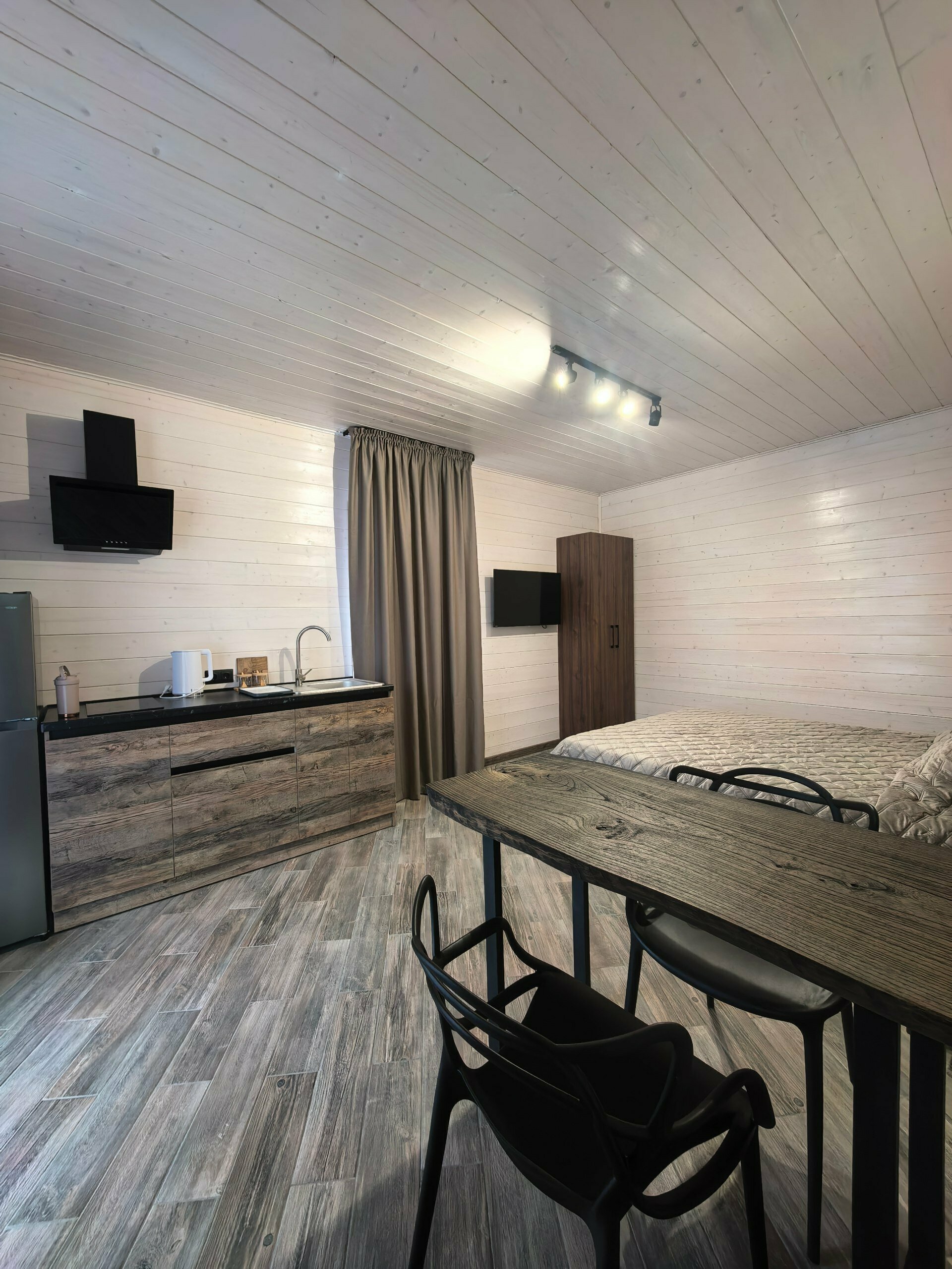 Двухместный Делюкс 1 кроватью и с собственной кухней