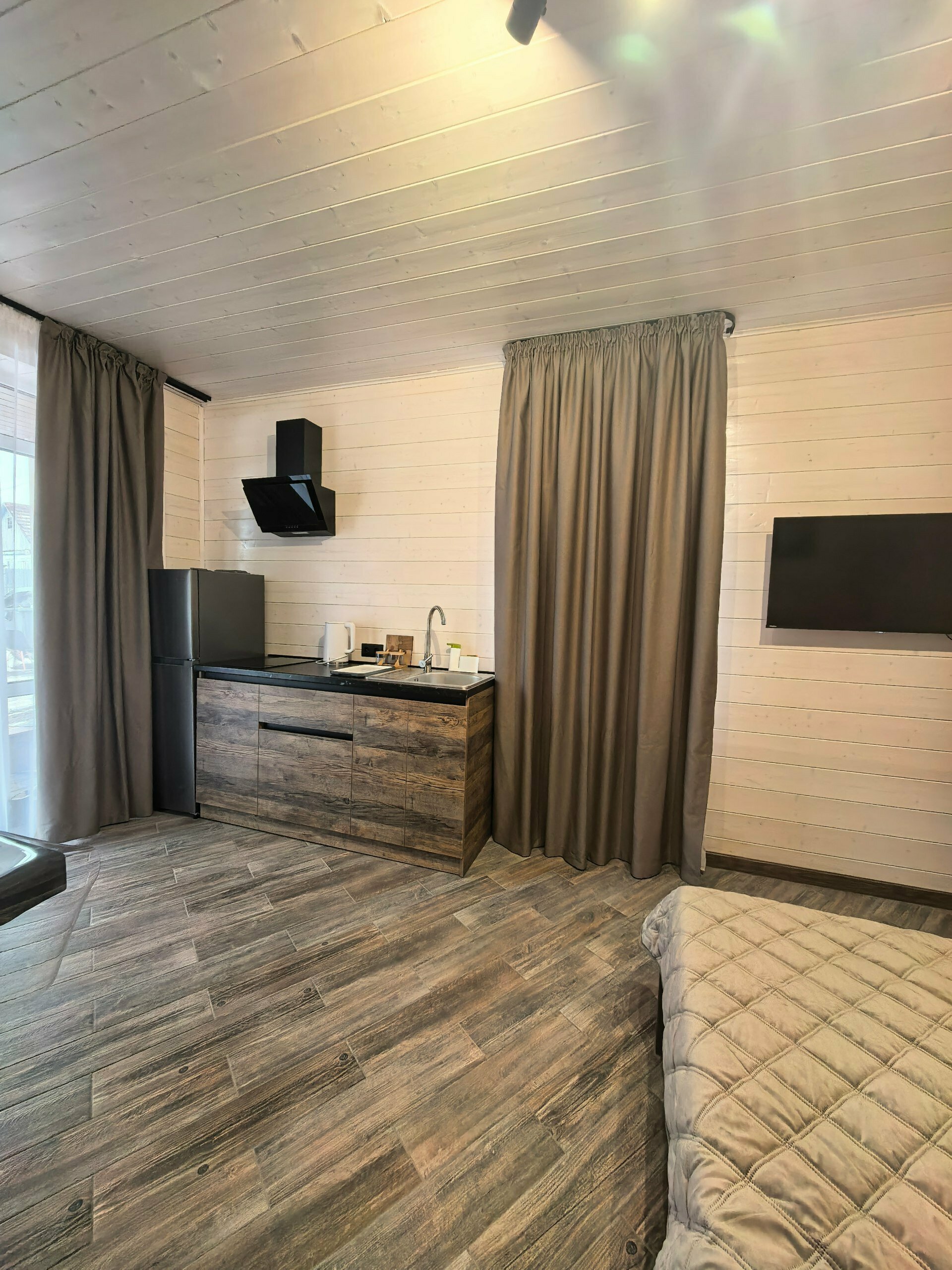 Двухместный Делюкс 1 кроватью и с собственной кухней