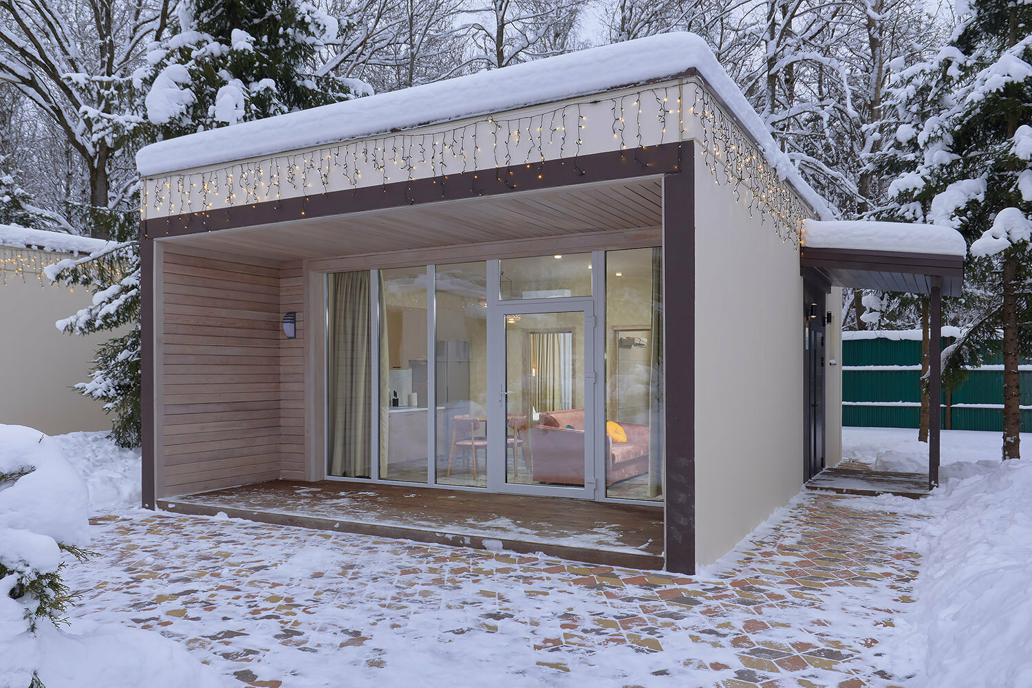 Коттедж Ваби-Саби Dog-friendly двухкомнатный