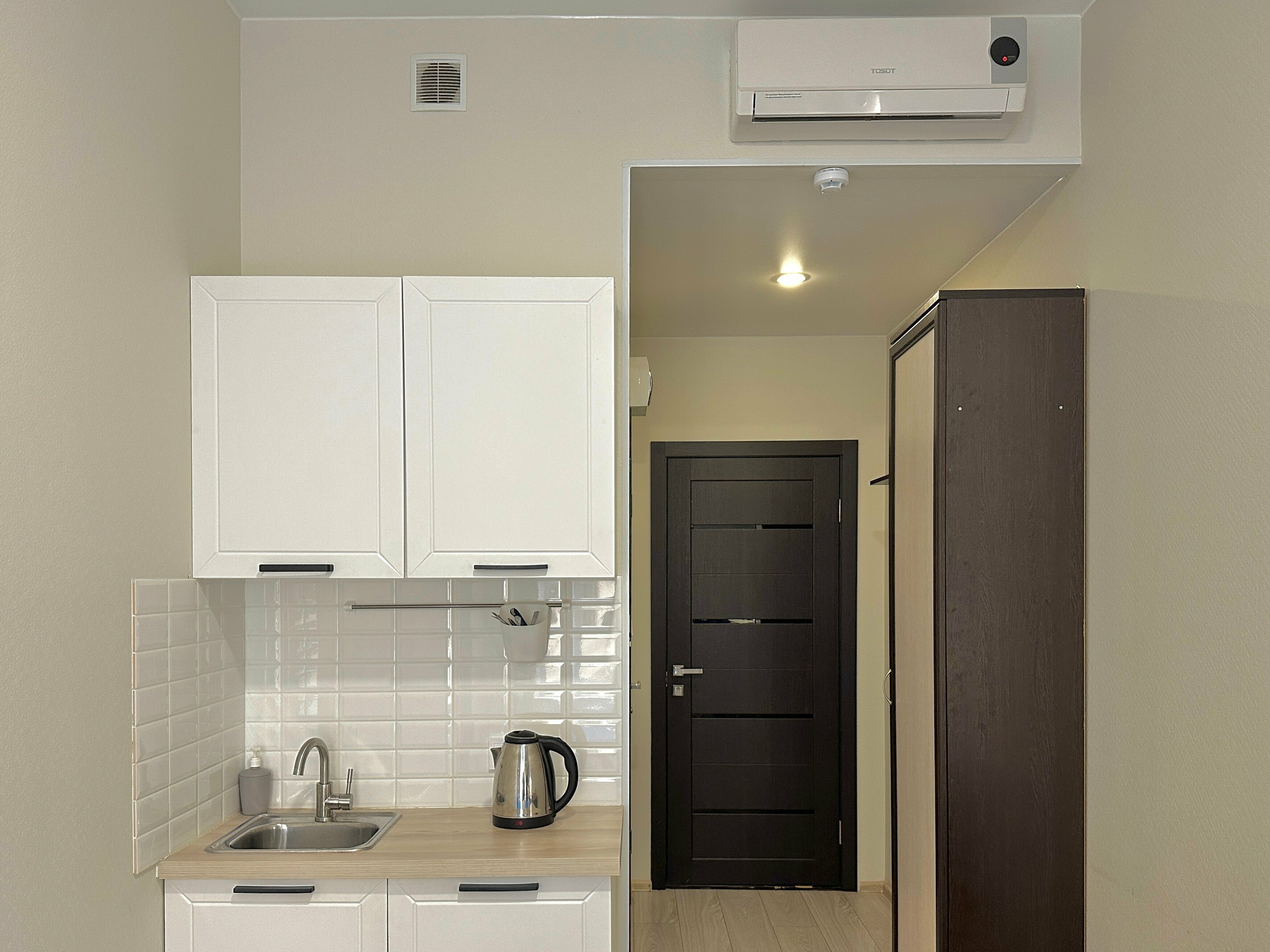 Студия с двумя раздельными кроватями