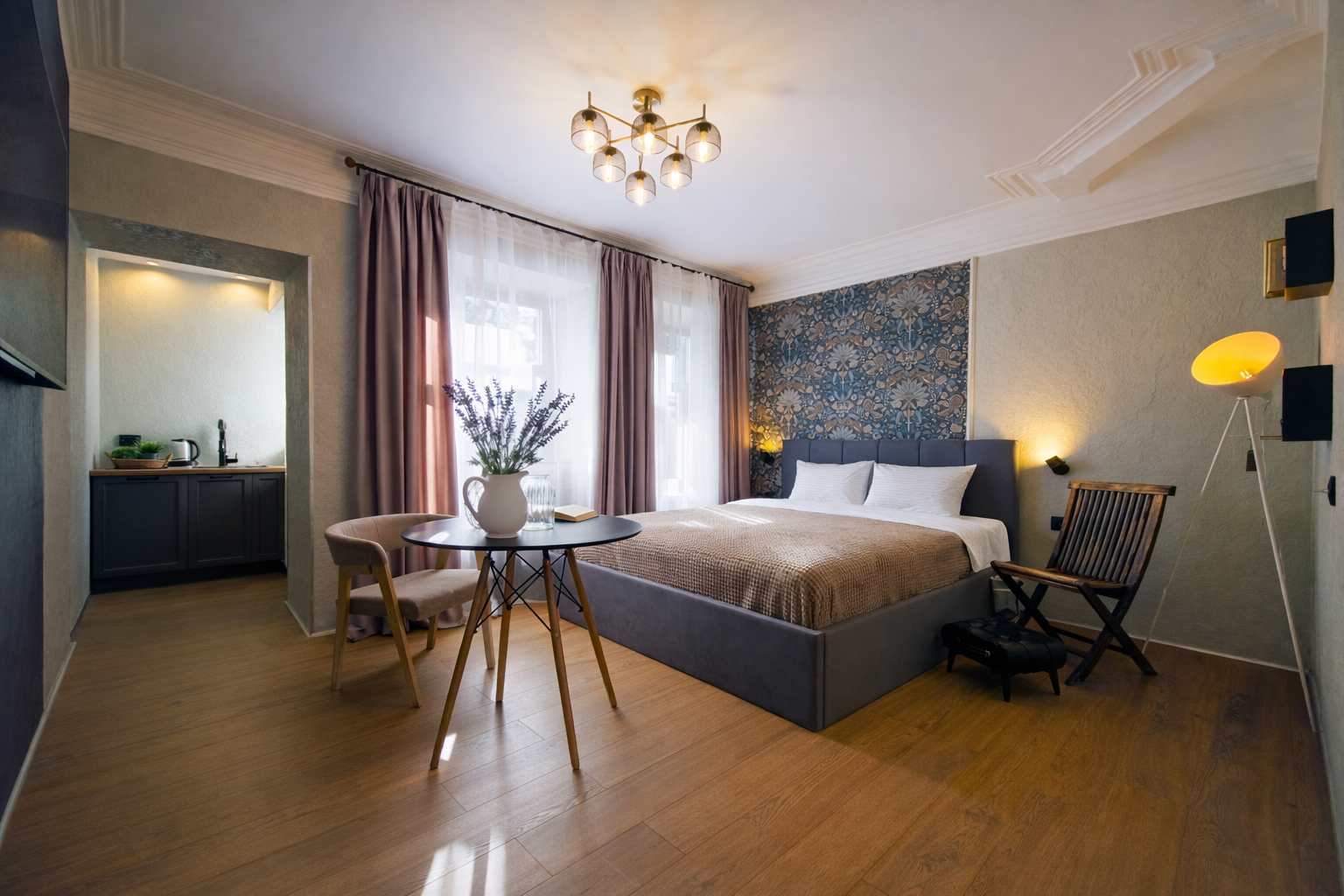 Однокомнатные апартаменты делюкс