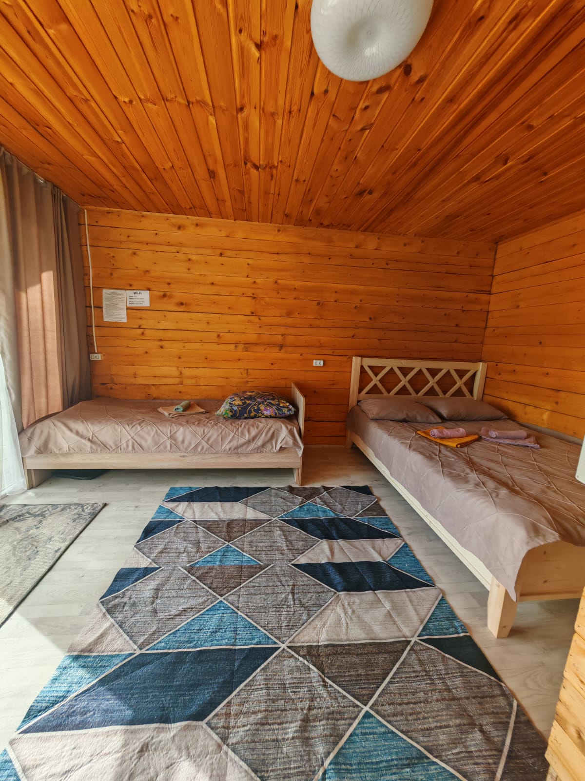 Трехместный номер с основными удобствами