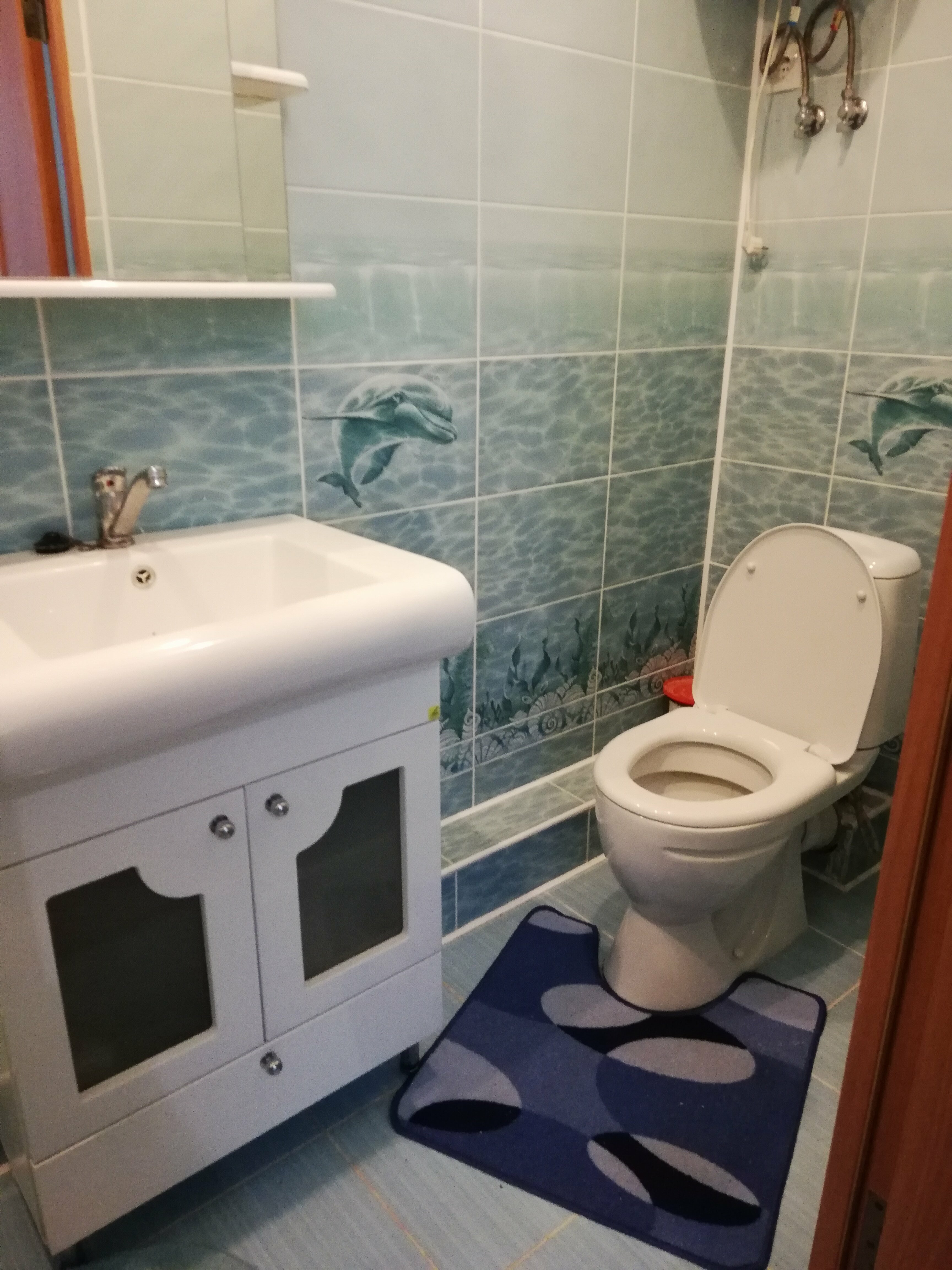 Трехместный номер «Комфорт» с душем