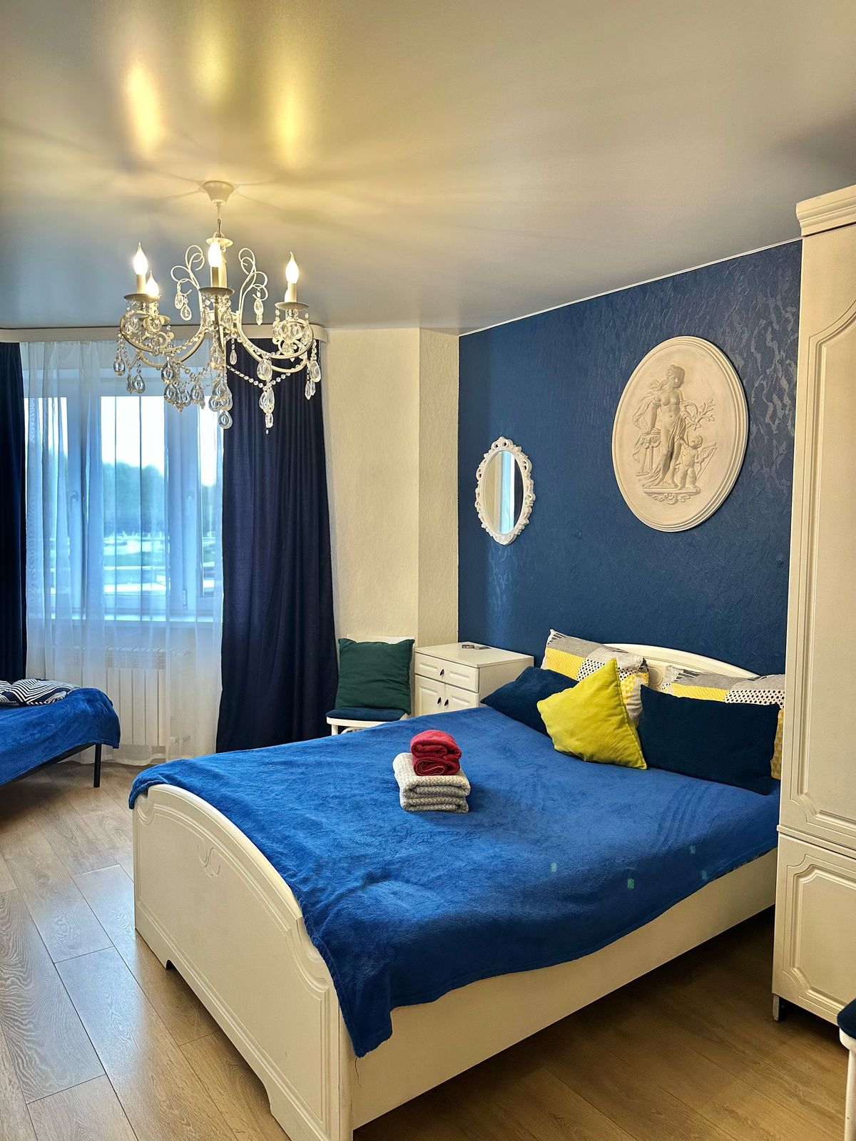 Двухместный номер с 1 кроватью и видом на парк