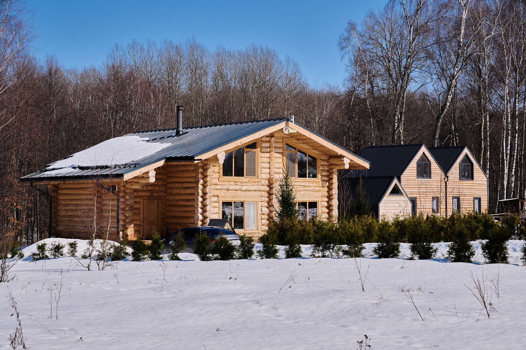 Кедровый дом-сруб "ГЛАВНЫЙ"