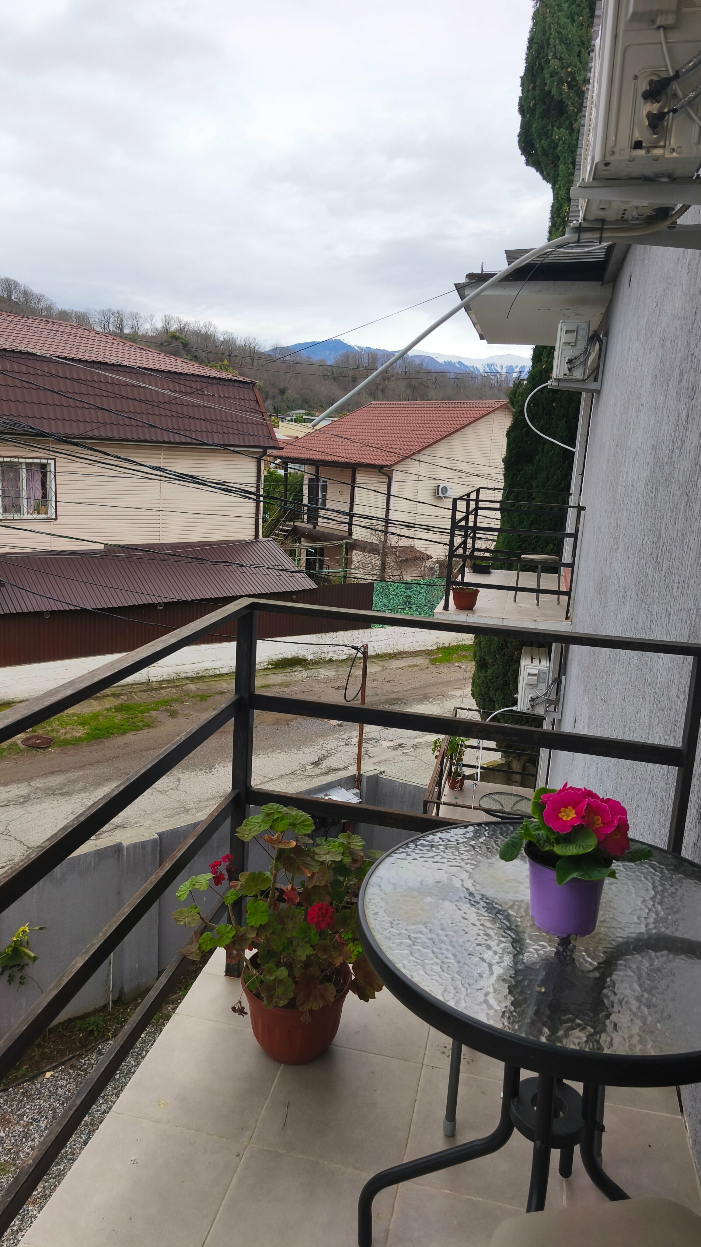 Четырехместный номер с балконом