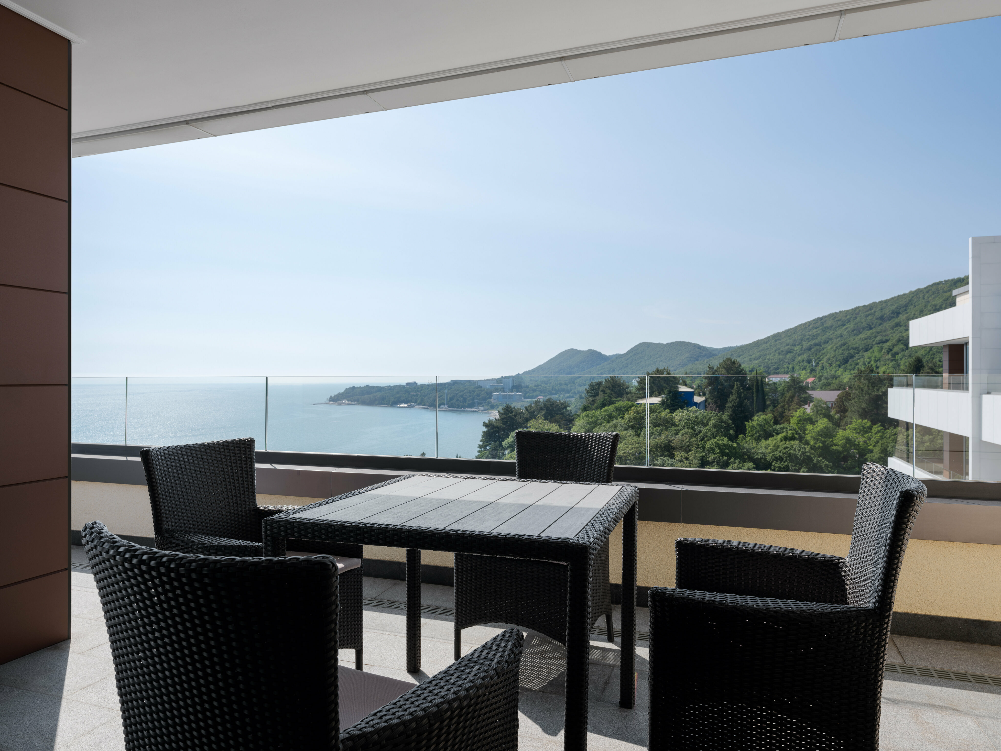 Семейный люкс FSS, 2х комнатный, балкон,вид на море