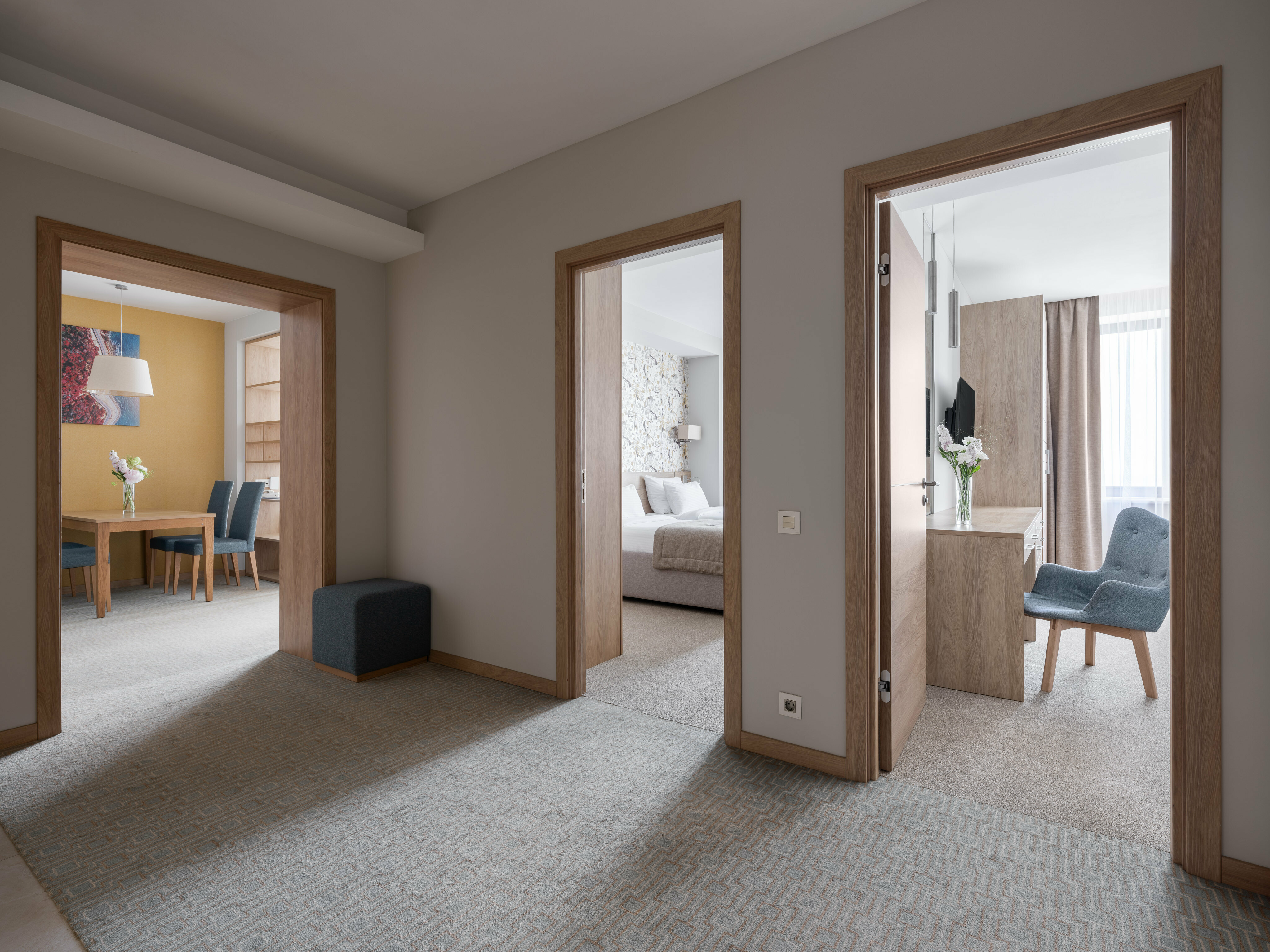 Представительский люкс ESS, 3х комнатный, балкон, вид на море