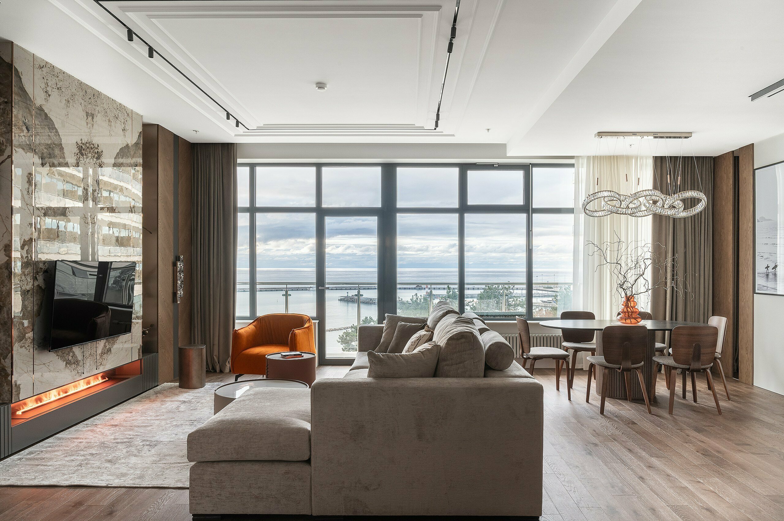 Трехкомнатный апартамент Luxury Dubai с двумя спальнями