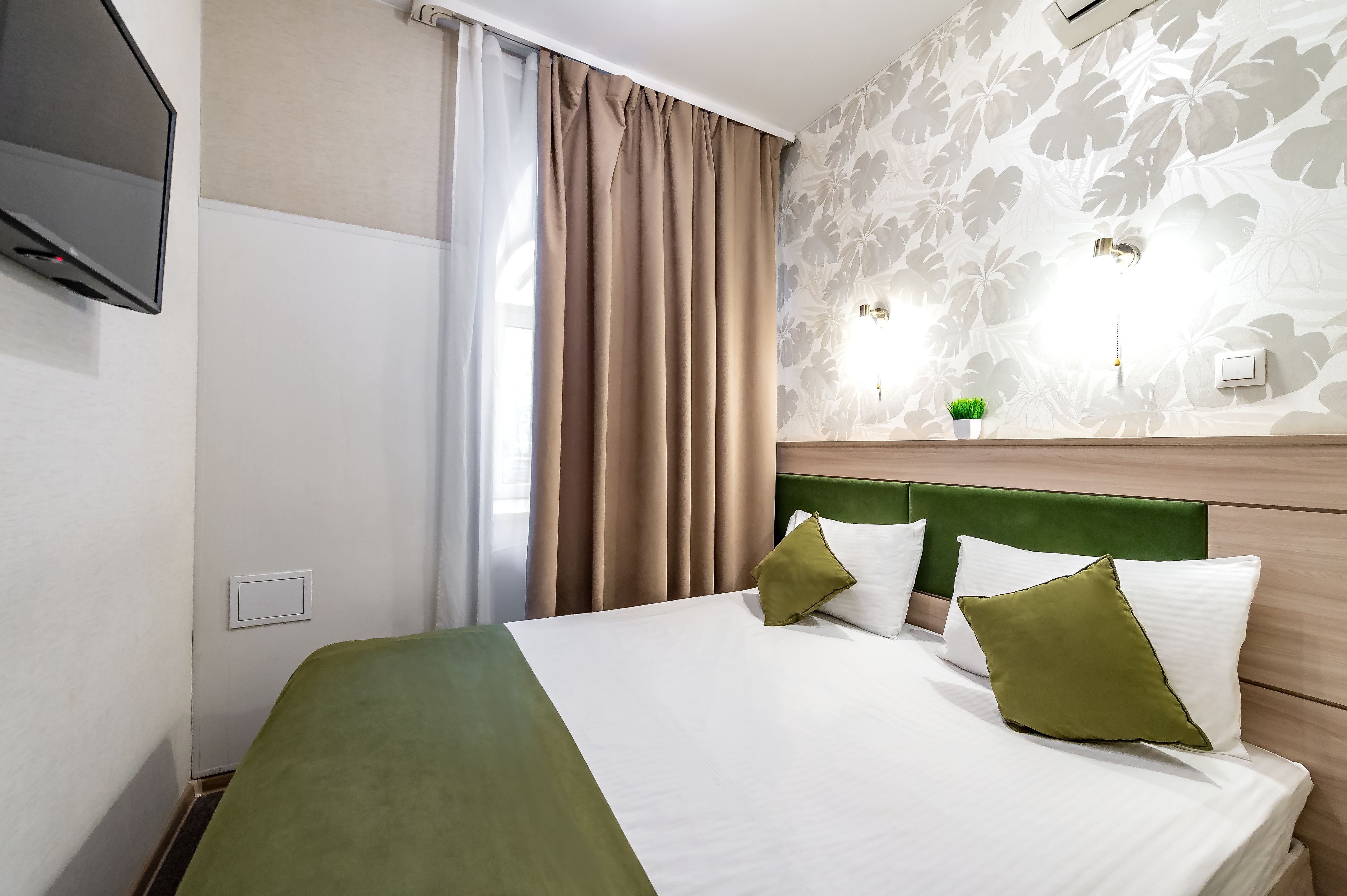 Классический номер с двуспальной кроватью