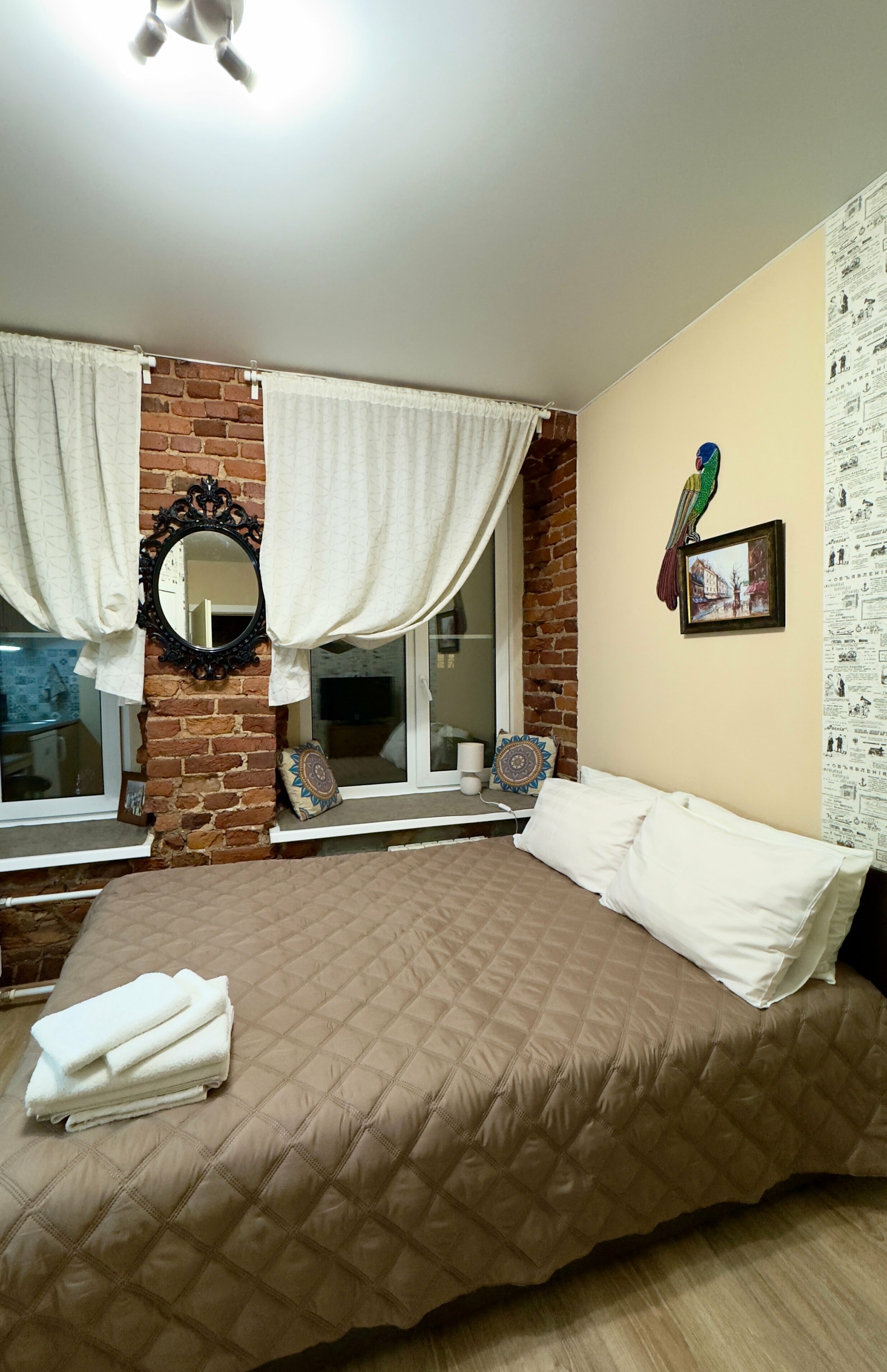 Стандартная студия с двуспальной кроватью