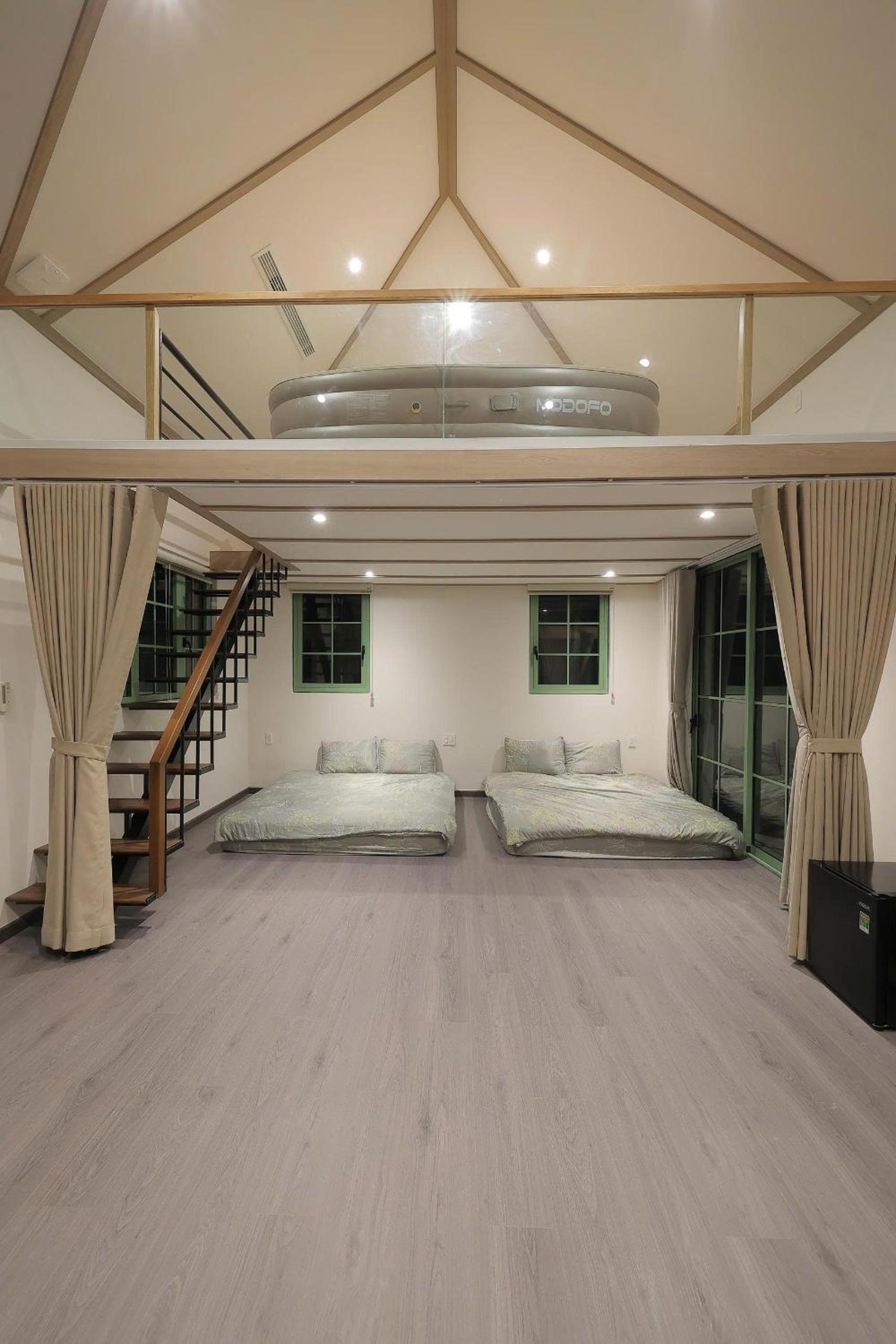 Family Room with Balcony