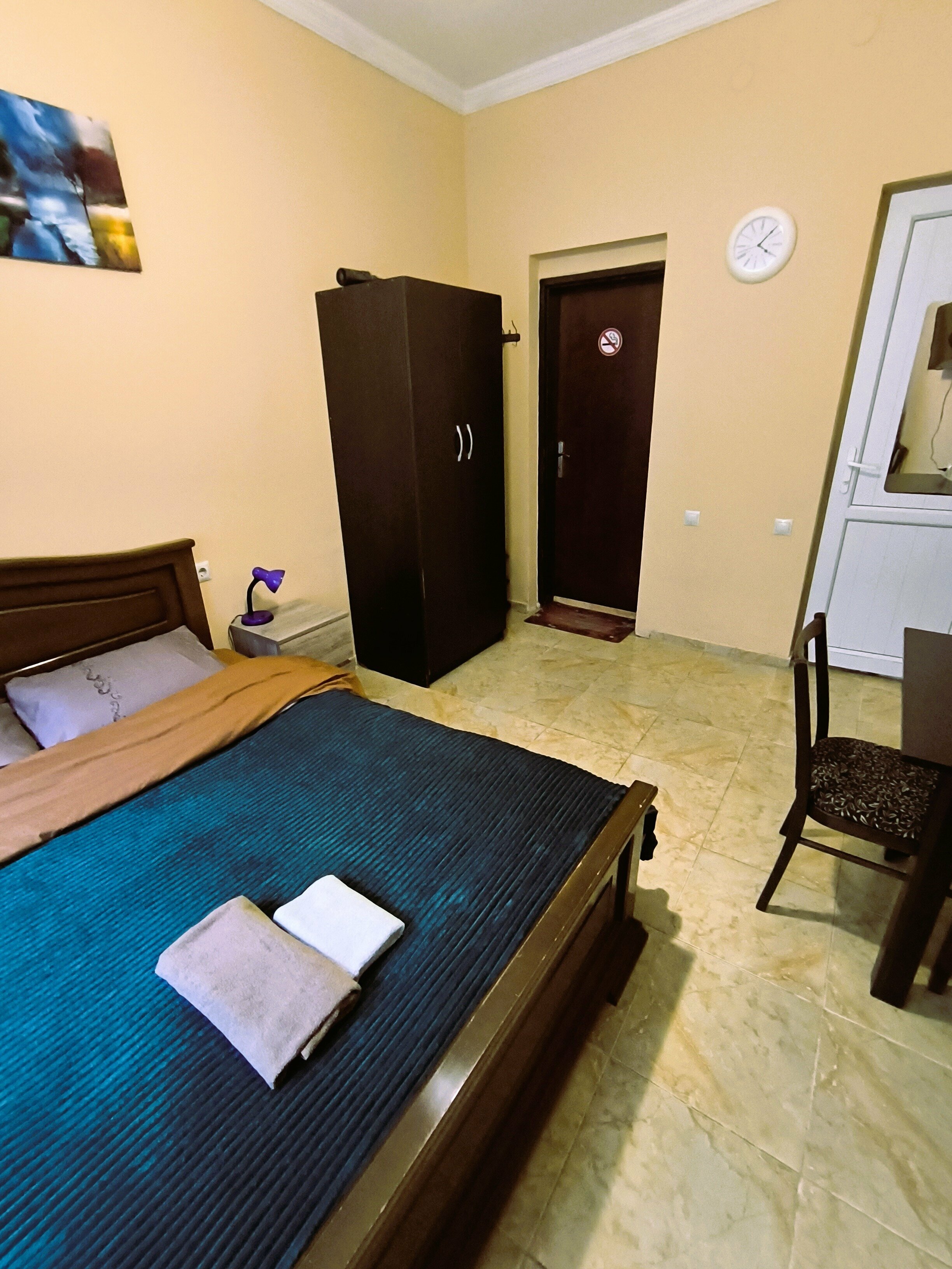 Двухместный номер с 1 кроватью и террасой