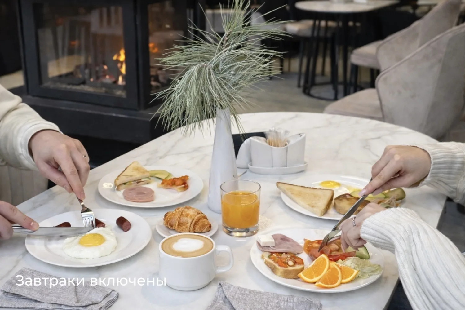 Вилла с панорамными окнами