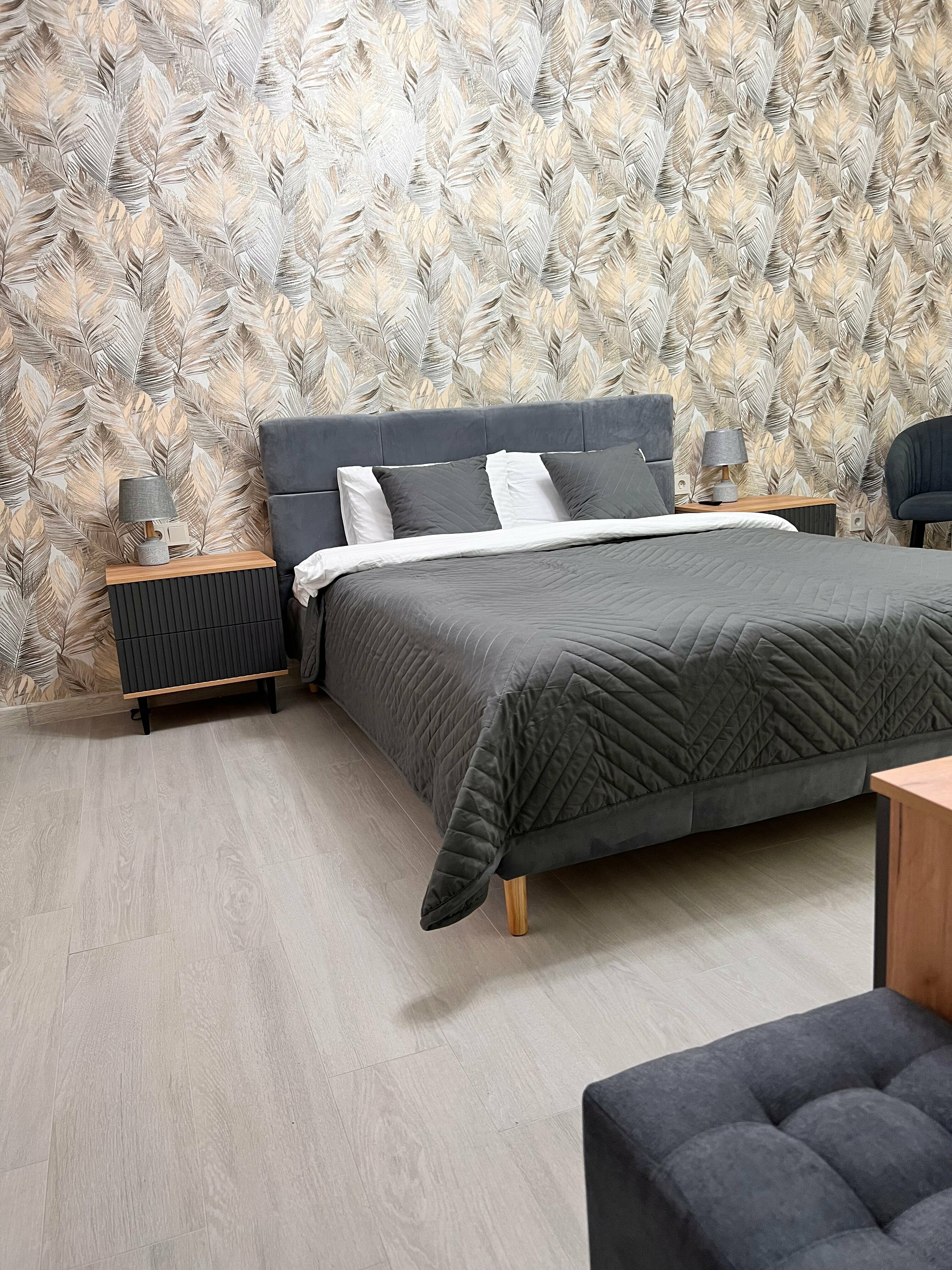 Двухместный номер с 1 кроватью и балконом