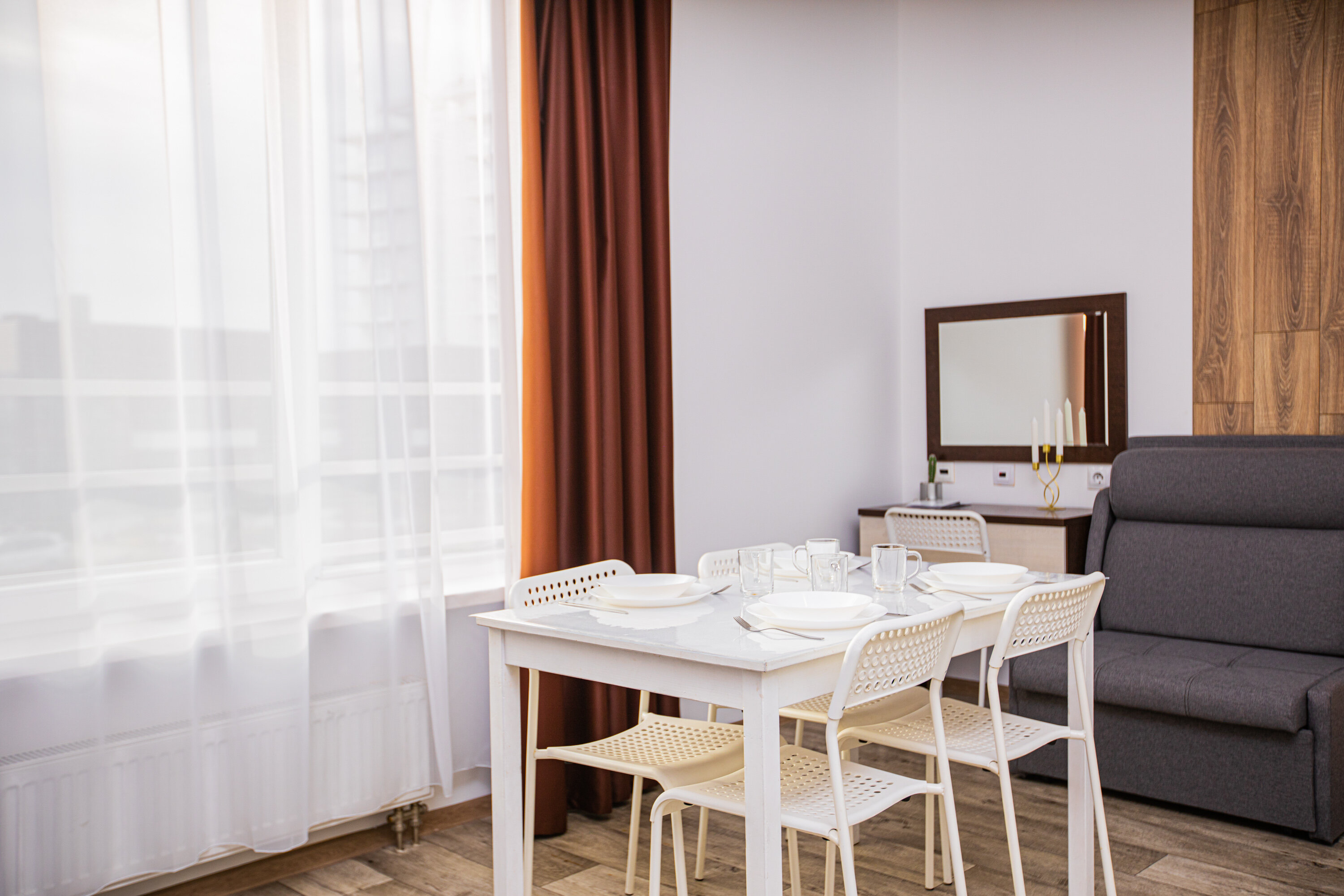 Апартаменты с 1 спальней