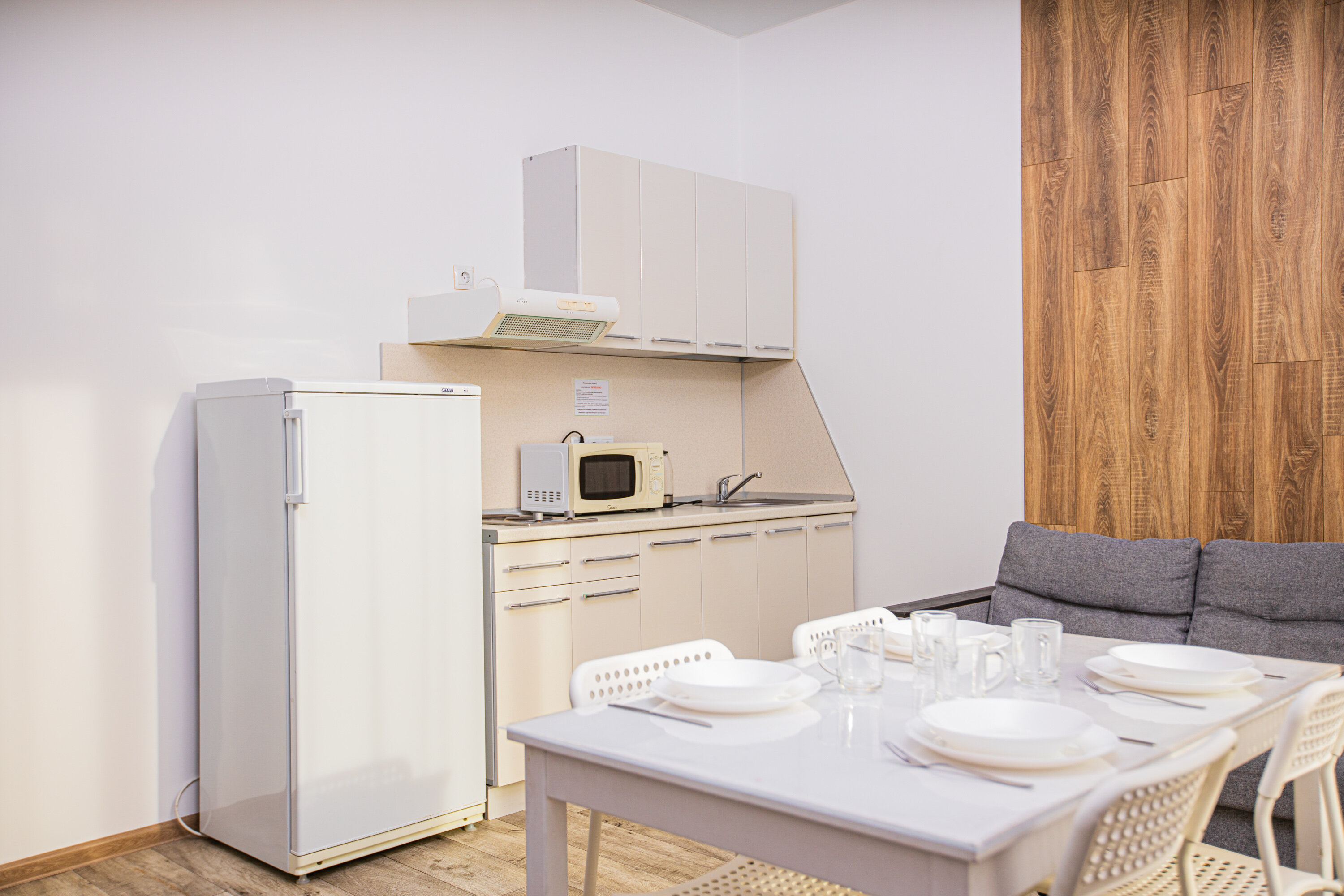 Апартаменты с 1 спальней