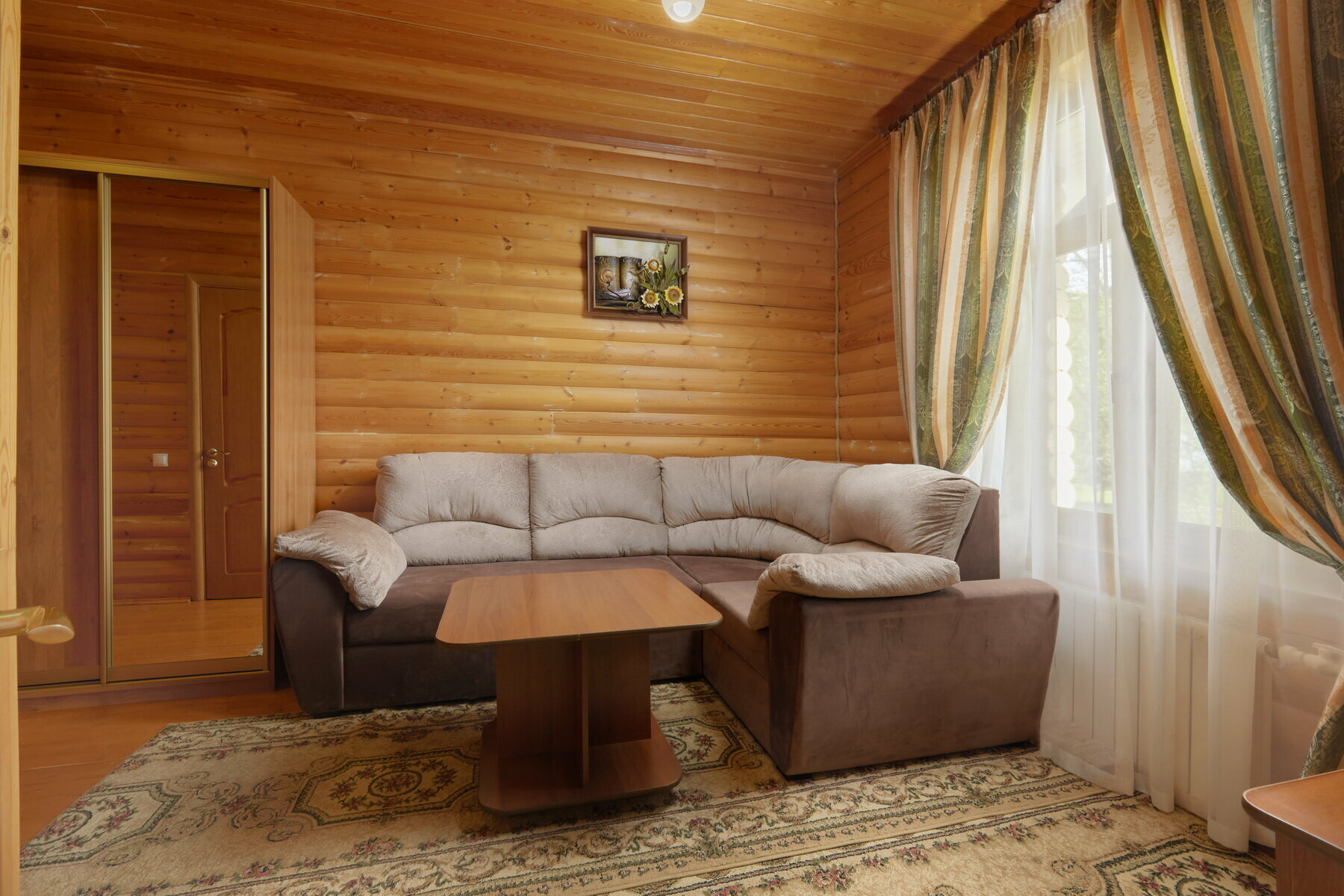 Двухместный номер с 1 кроватью и балконом