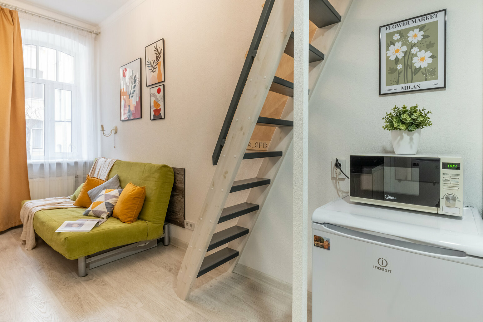 Двухуровневый четырехместный номер