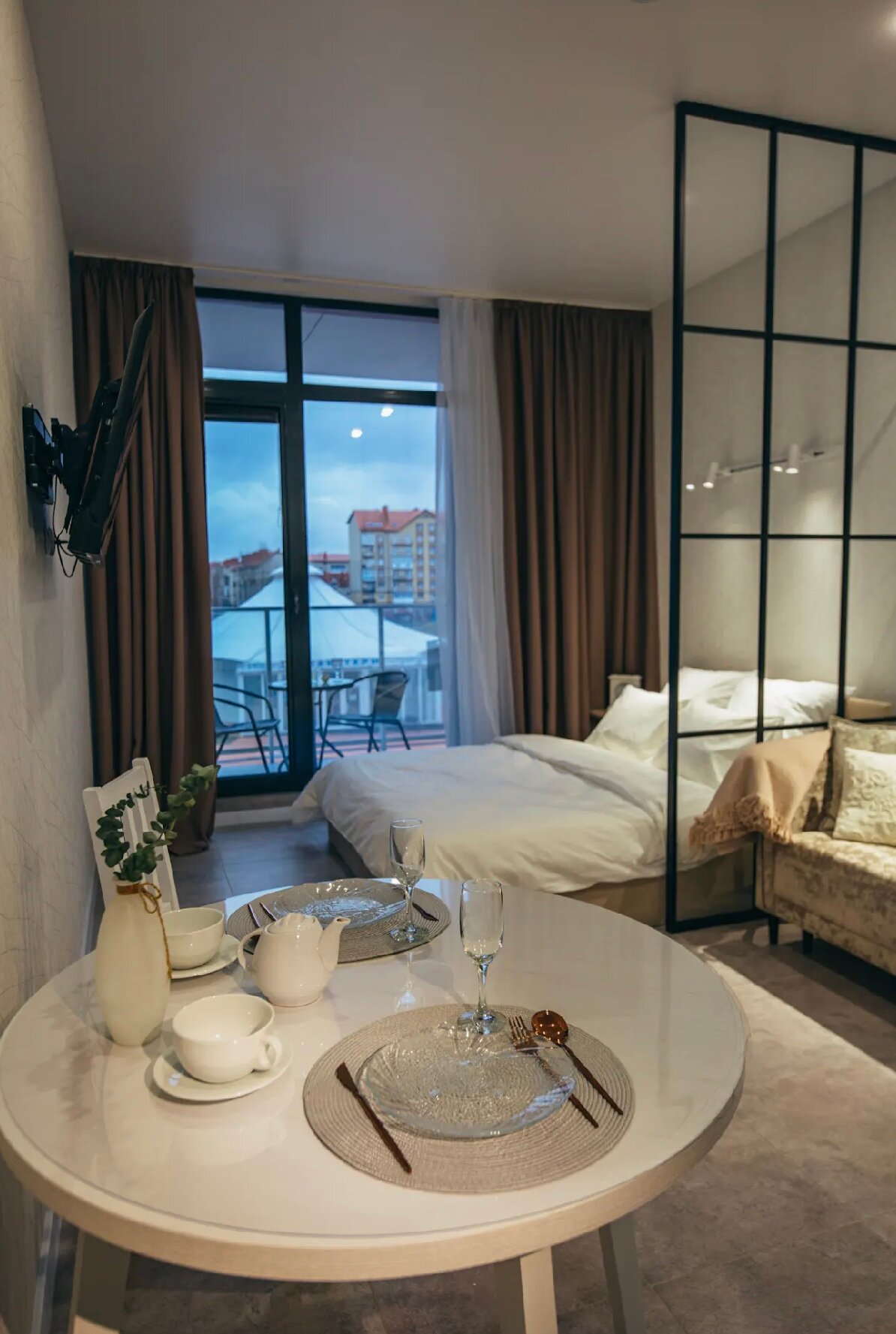 Номер-студия с видом на море