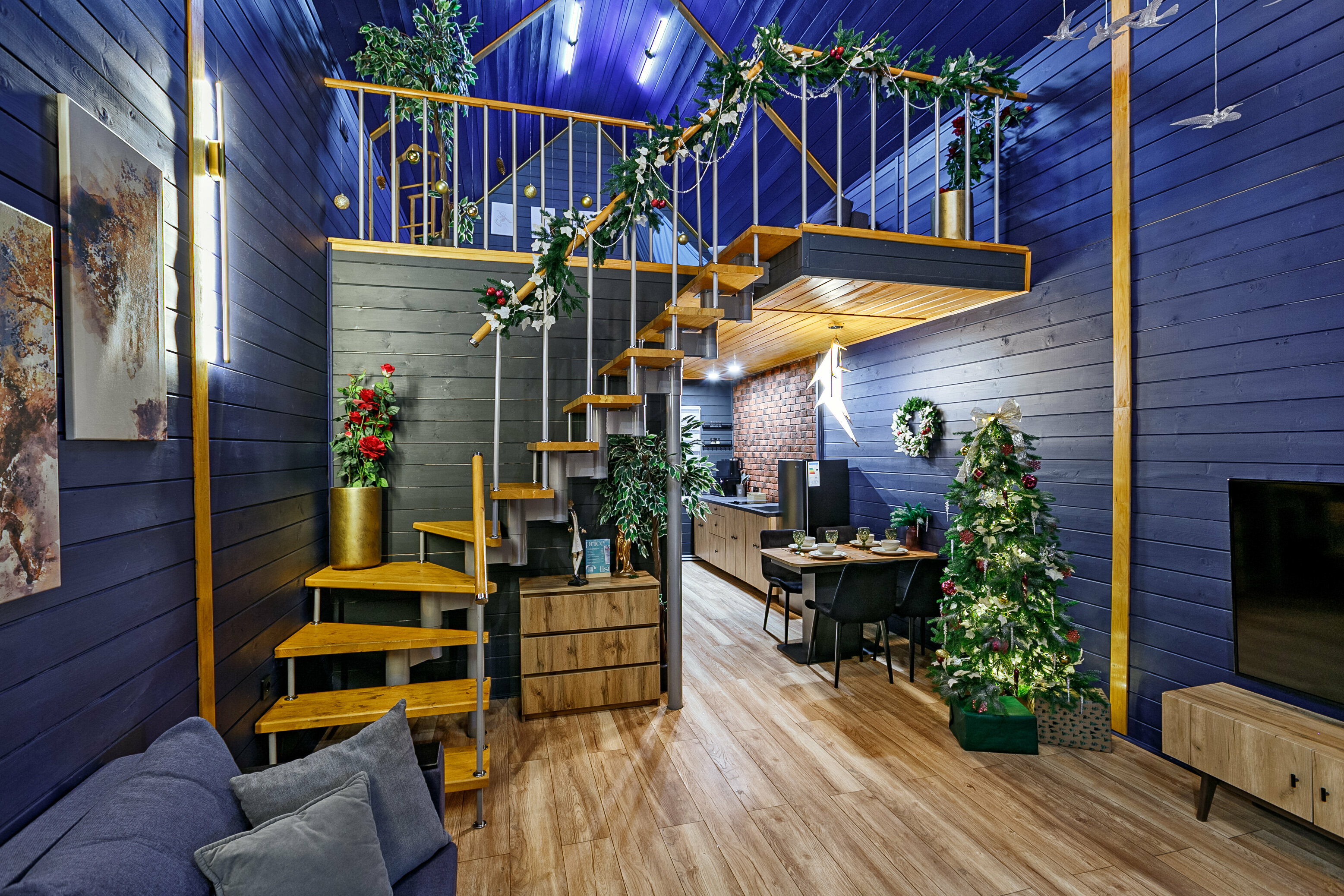 Двухуровневые апартаменты