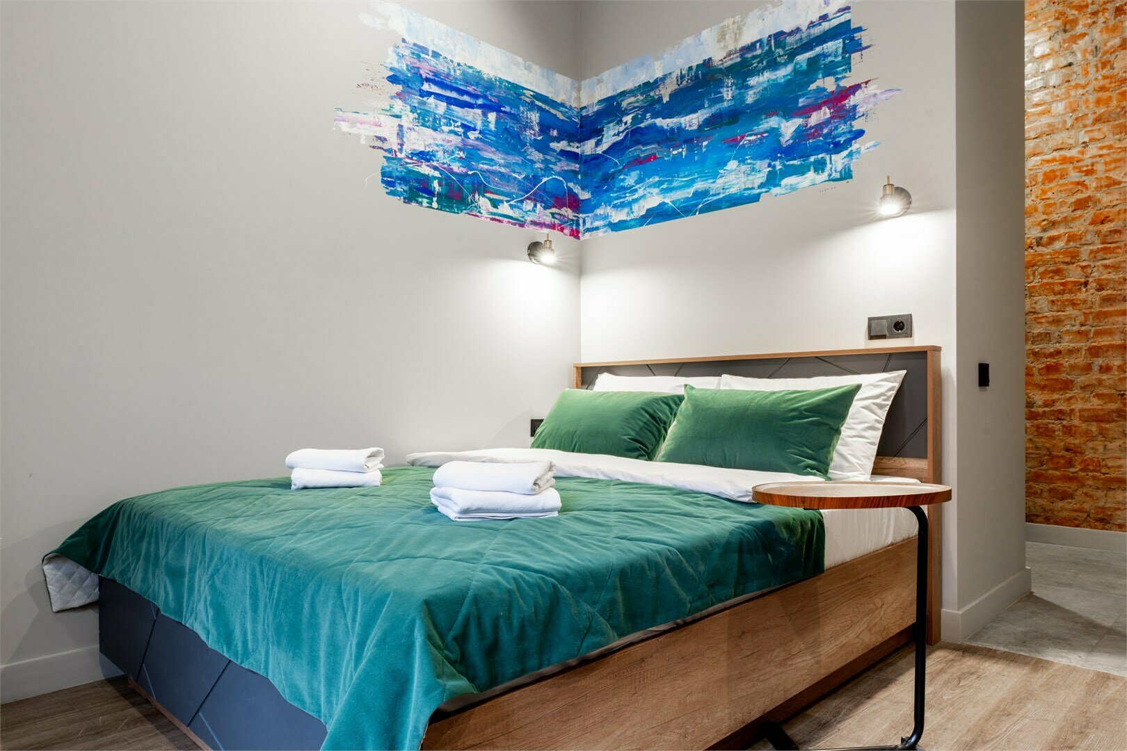 Большой двухместный номер с 1 кроватью