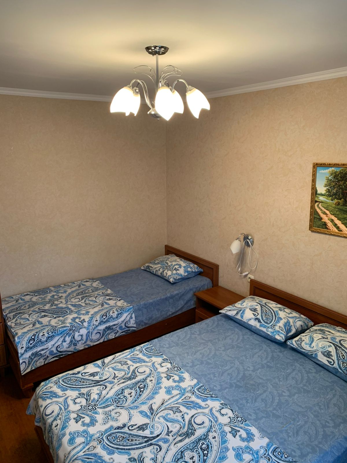 Бюджетный трехместный номер