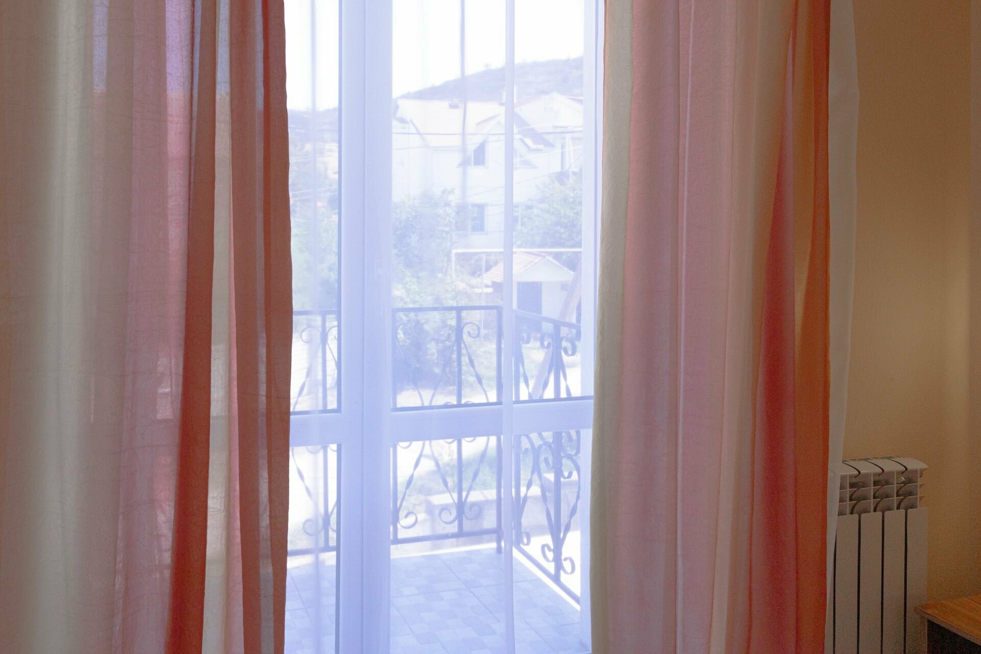 Двухместный номер с 1 кроватью и балконом