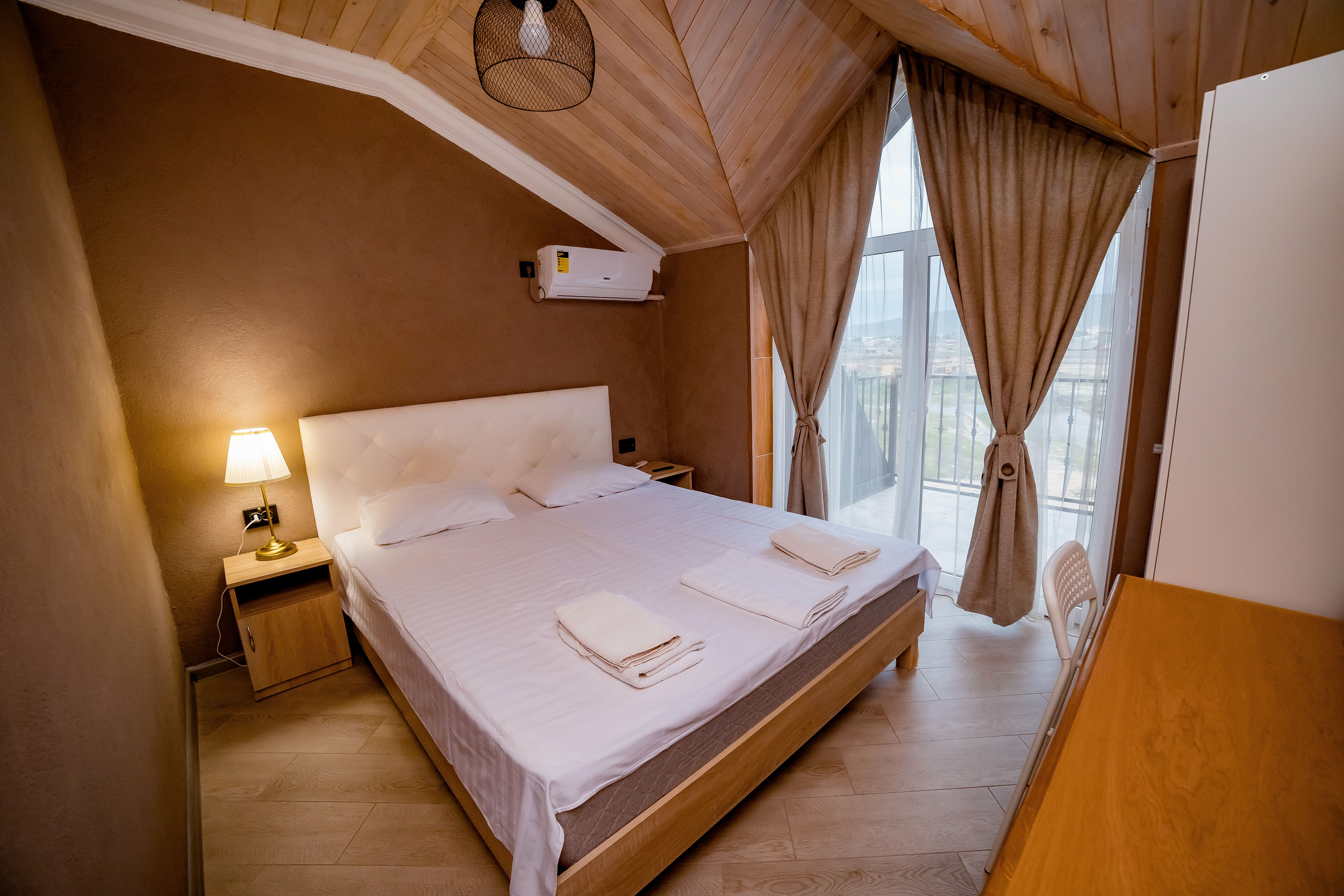 Двухместный номер Делюкс с 1 кроватью и балконом