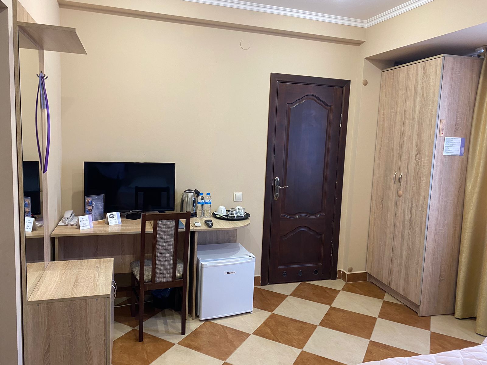 Двухместный номер с 1 кроватью и видом на море