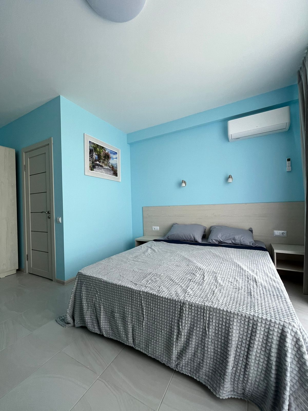 Трехместный номер с видом на море