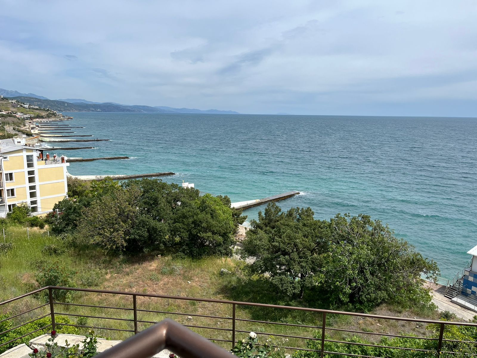 Четырехместный номер с видом на море