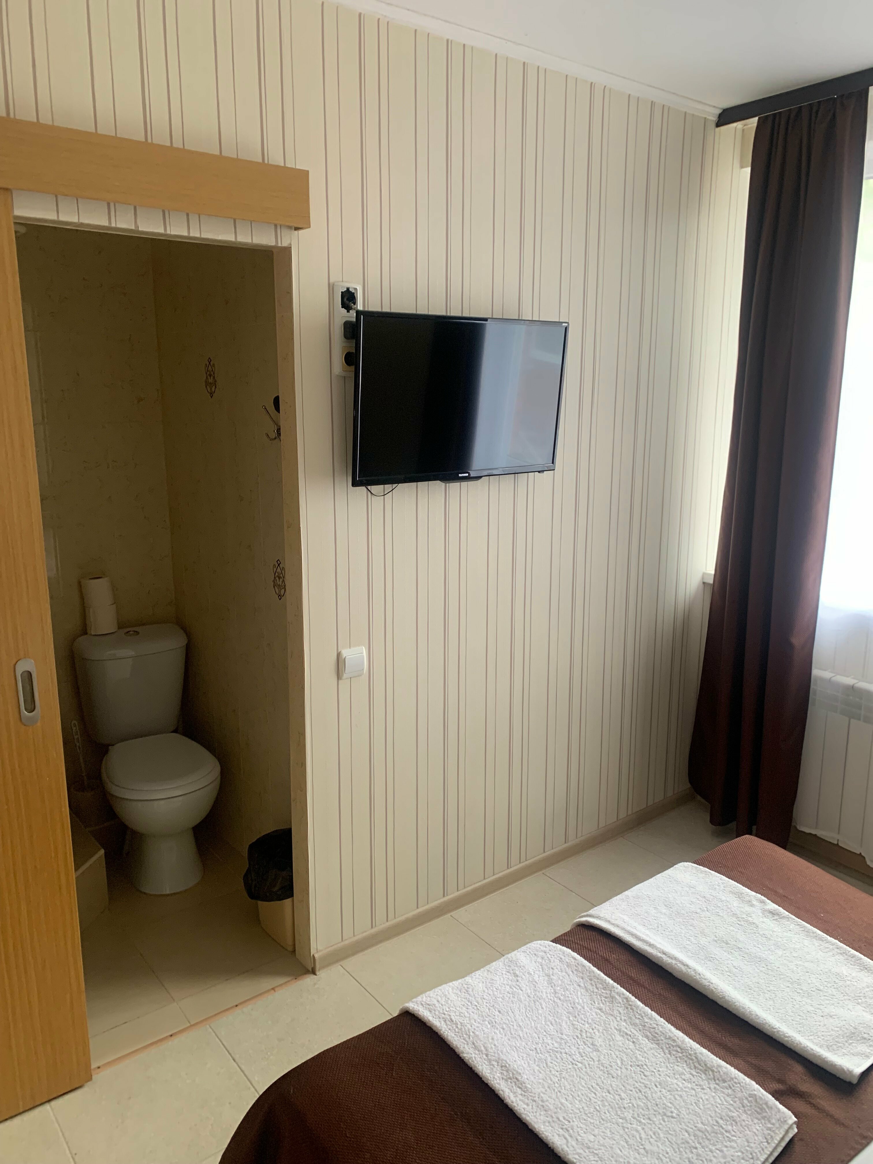 Двухместный номер с 1 кроватью и видом на бассейн