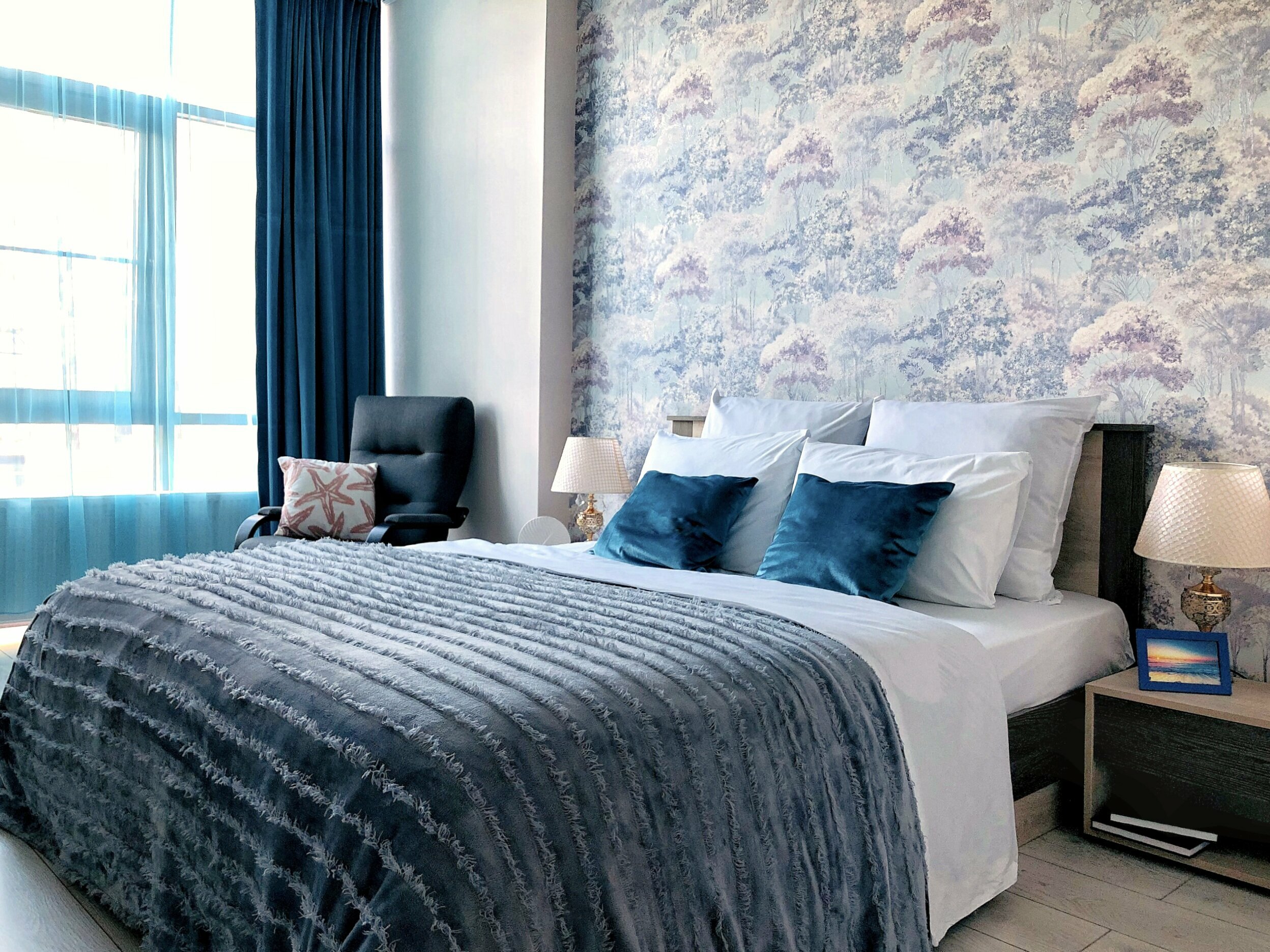 Двухместный номер Делюкс с 2 двуспальными кроватями