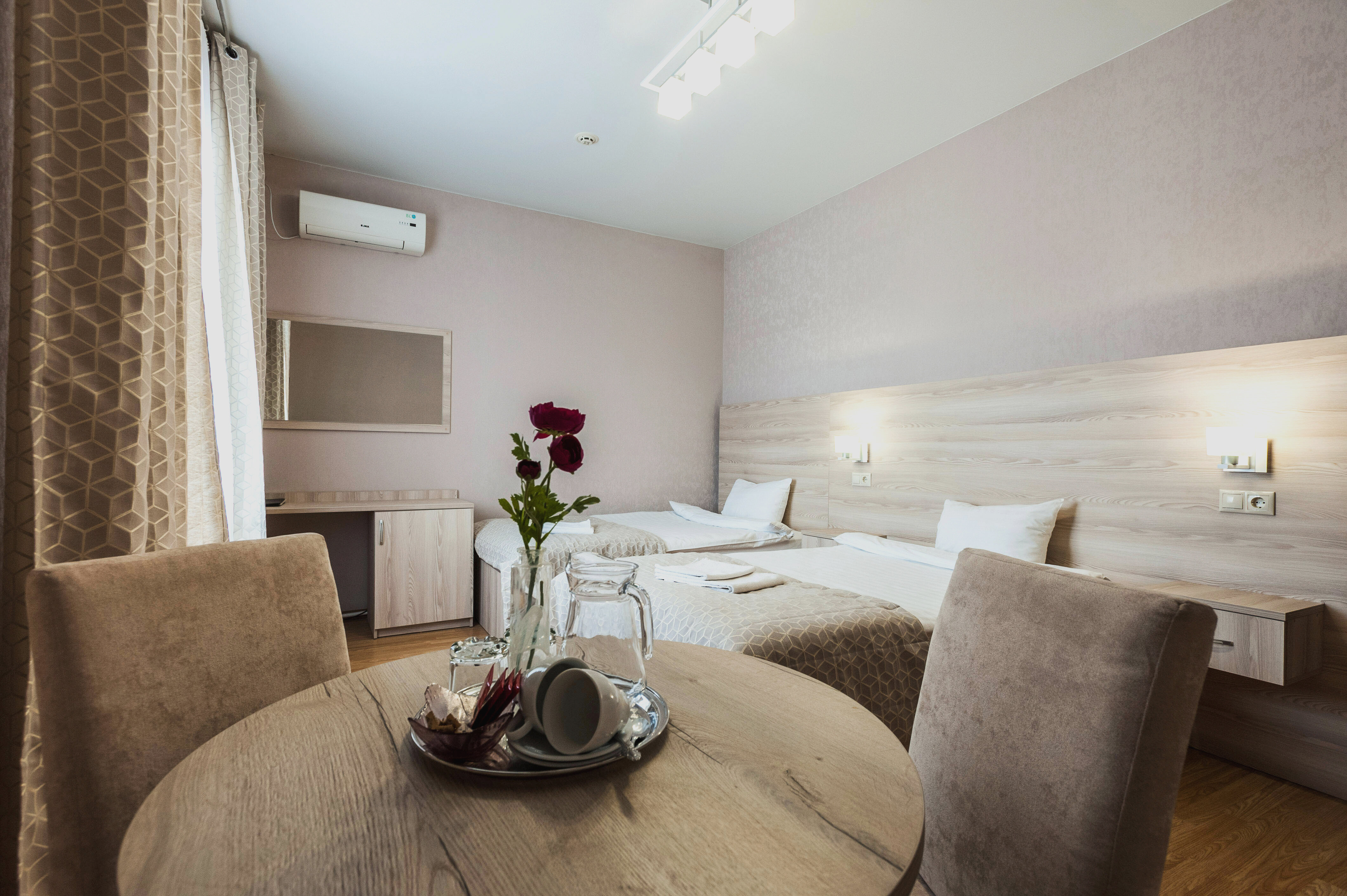 Двухместный номер с 2 отдельными кроватями и ванной