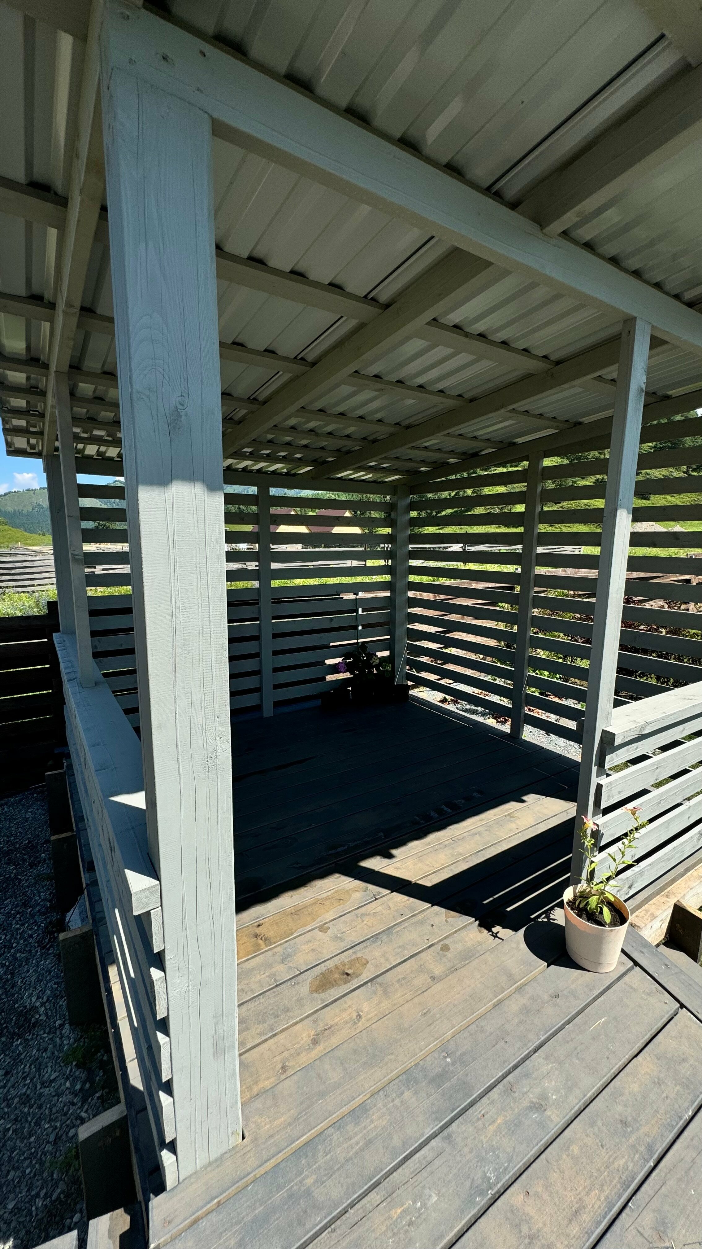 Дом с видом на горы