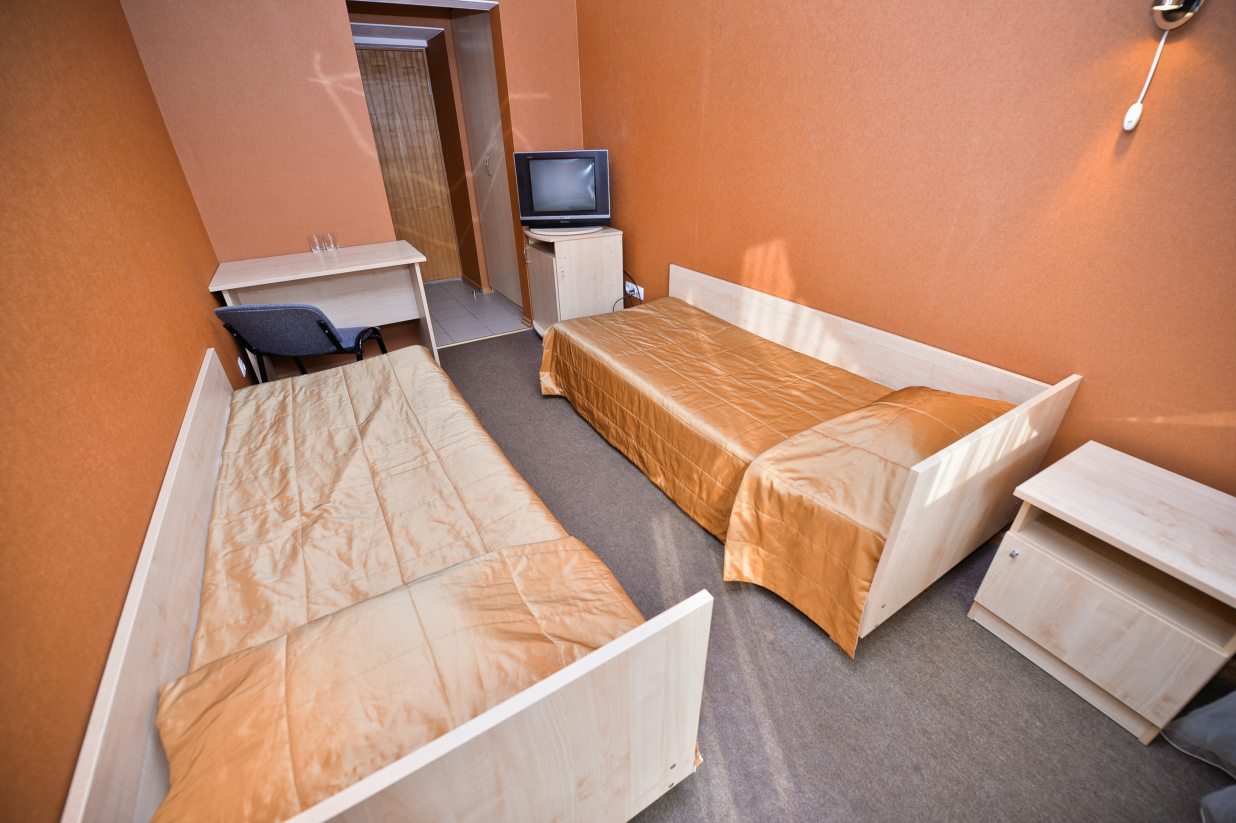 Бюджетный двухместный номер с 2 отдельными кроватями