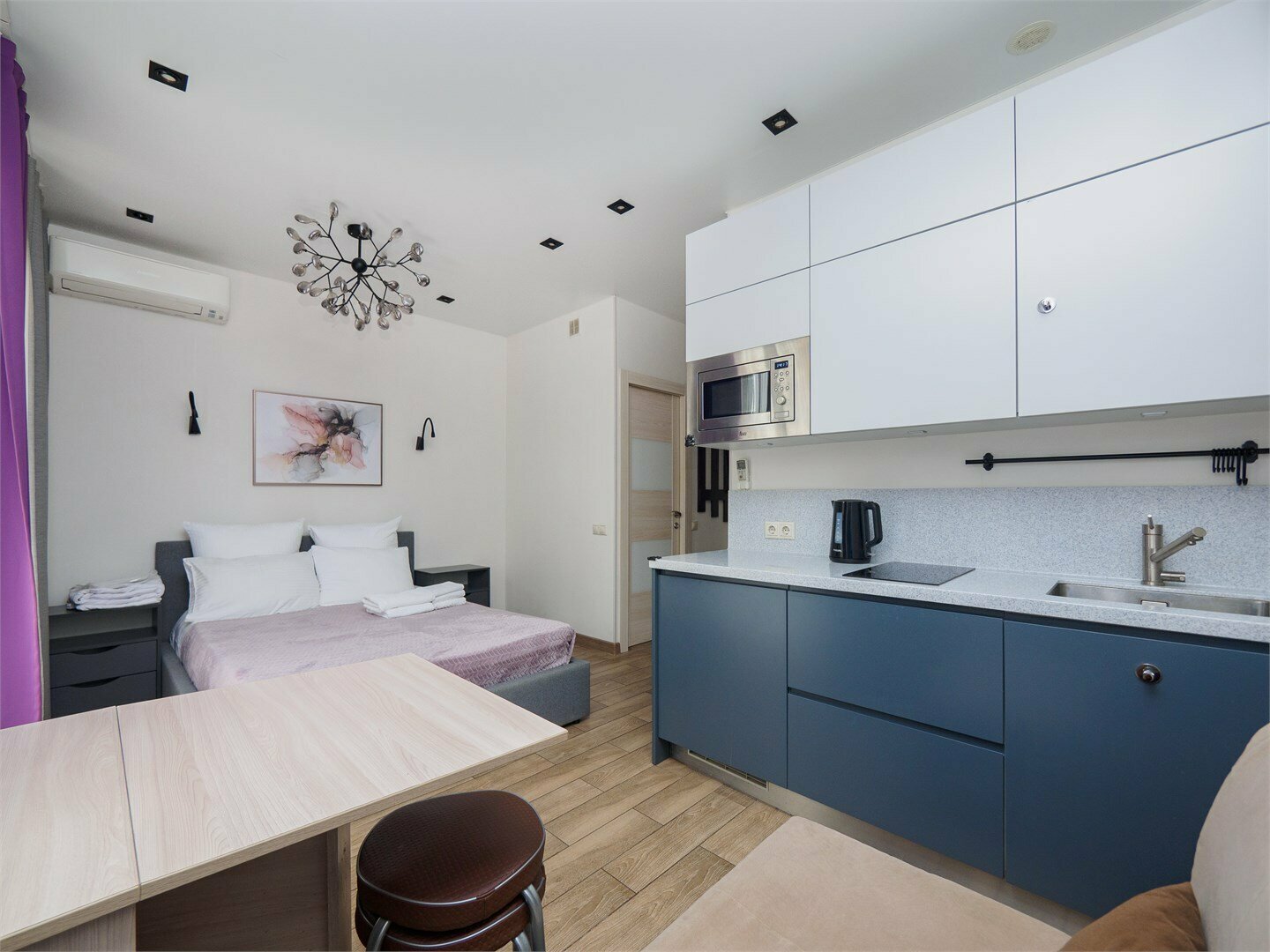 Апартаменты Студия с террасой (20 м2, с оборудованной террасой 20 м2)