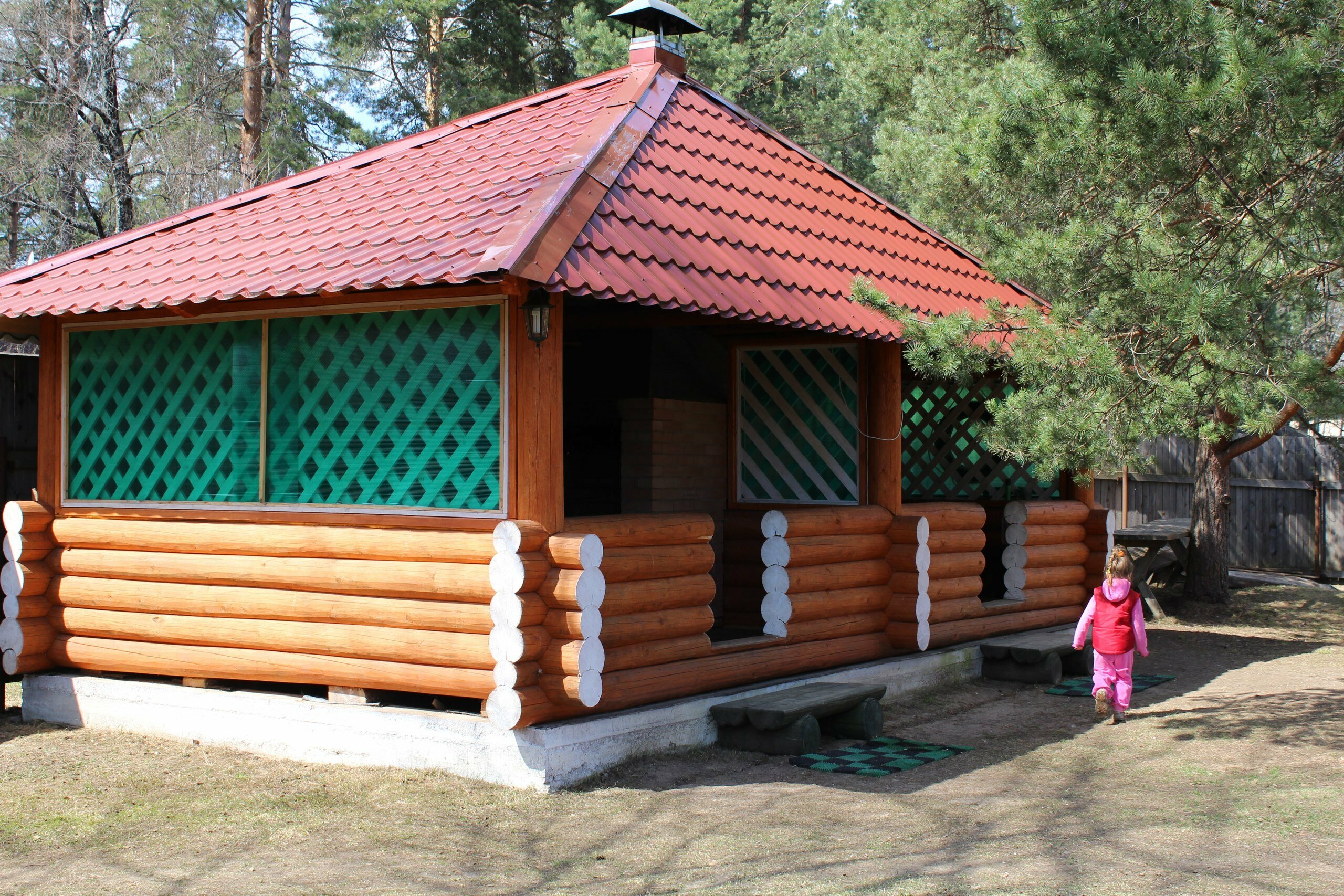 Коттедж с видом на озеро