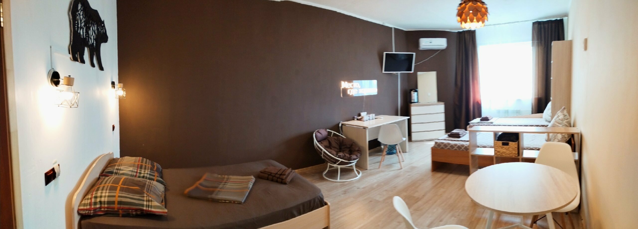 Четырехместный номер с ванной комнатой