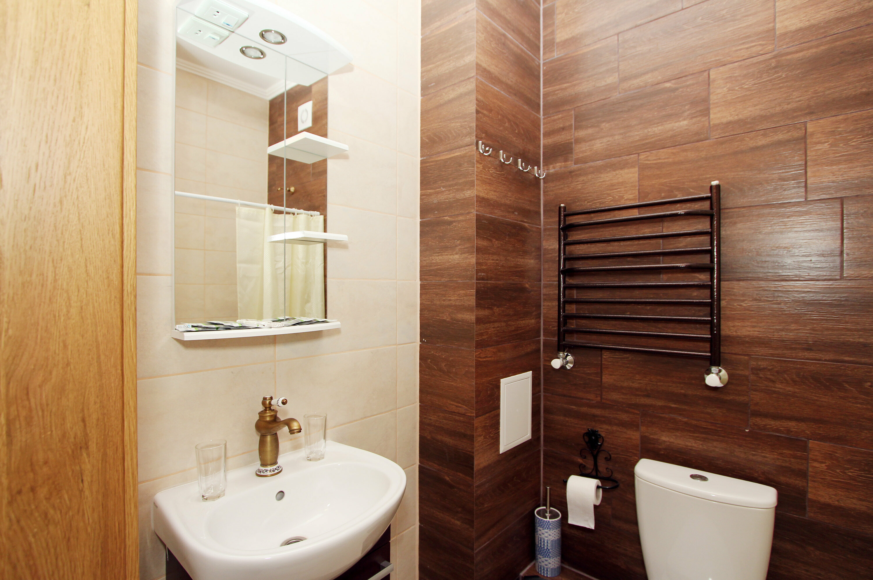 Двухместный номер с 1 кроватью и балконом