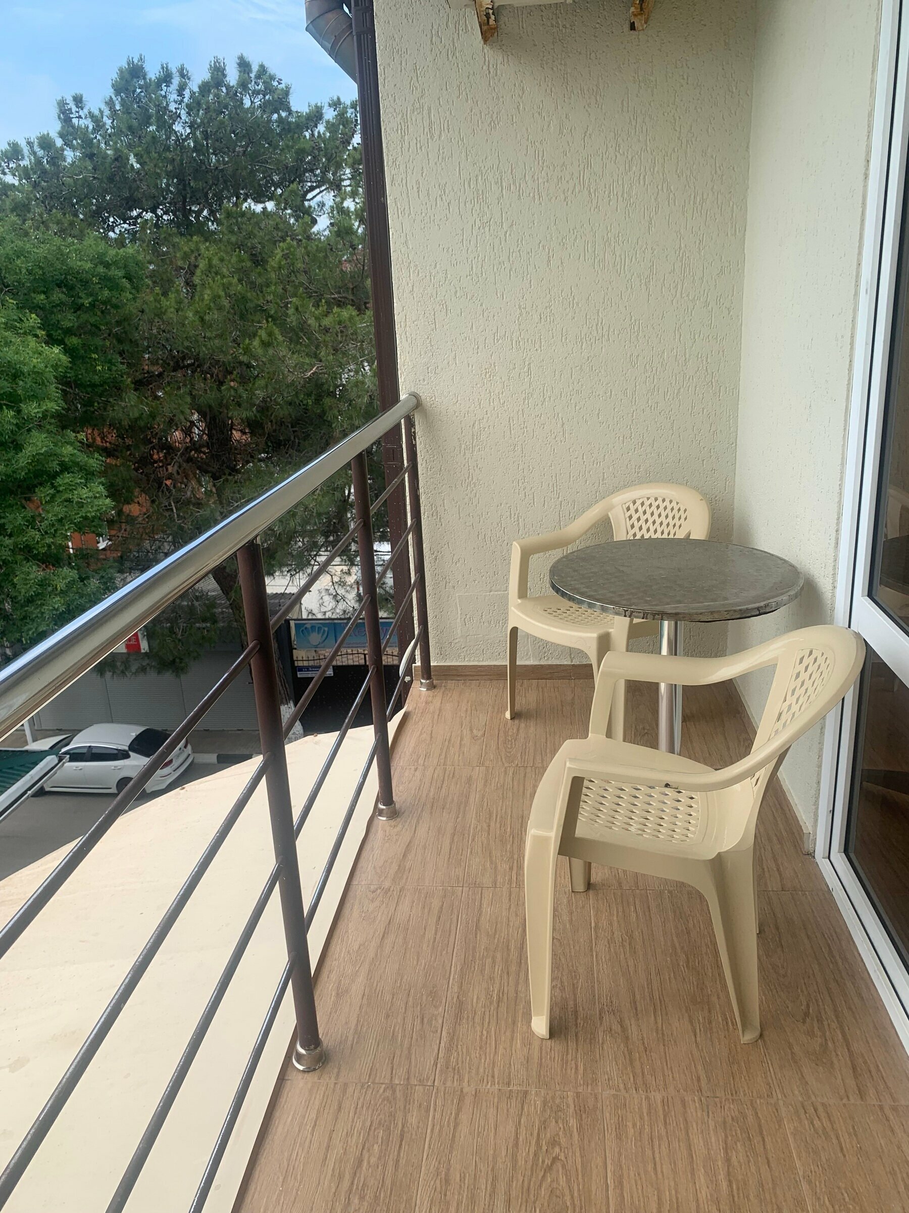 Двухместный номер с 1 кроватью и балконом, вид на море