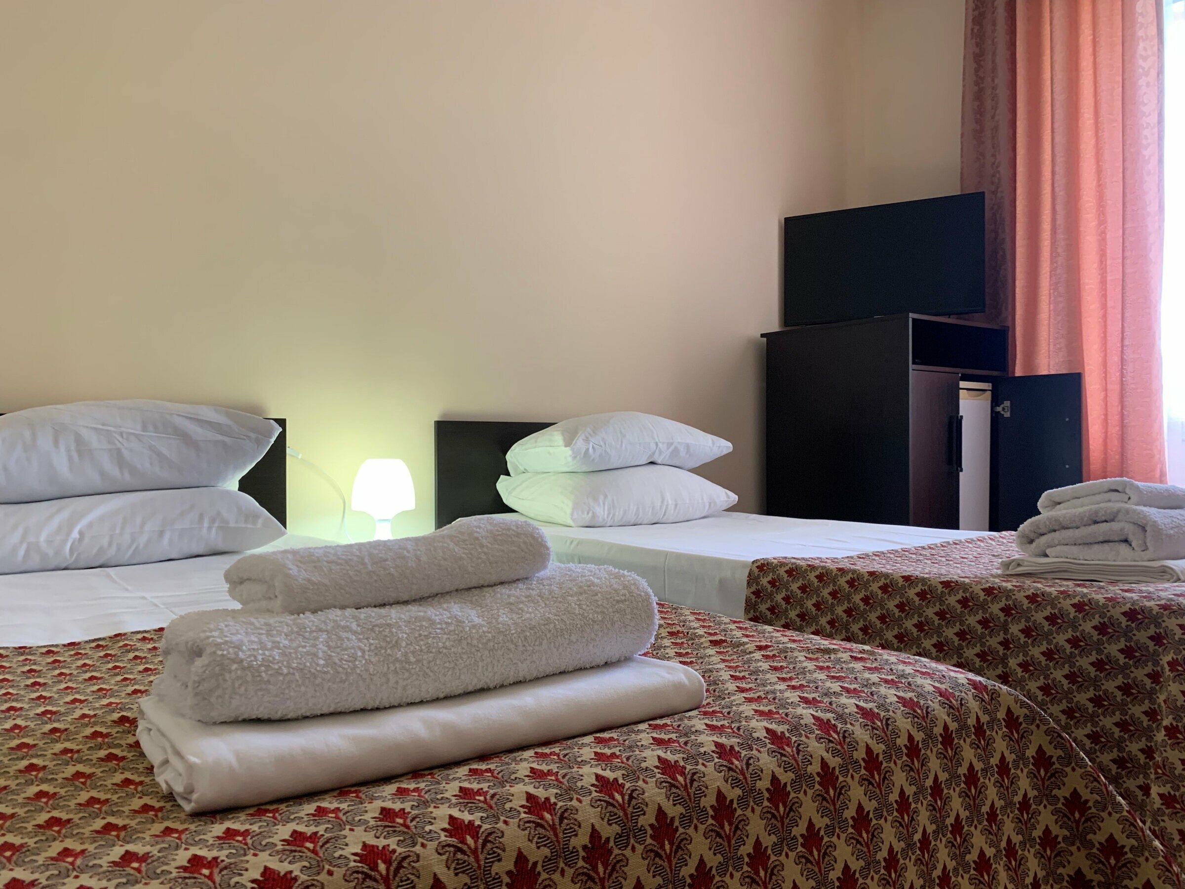 Двухместный номер с 2 отдельными кроватями и балконом