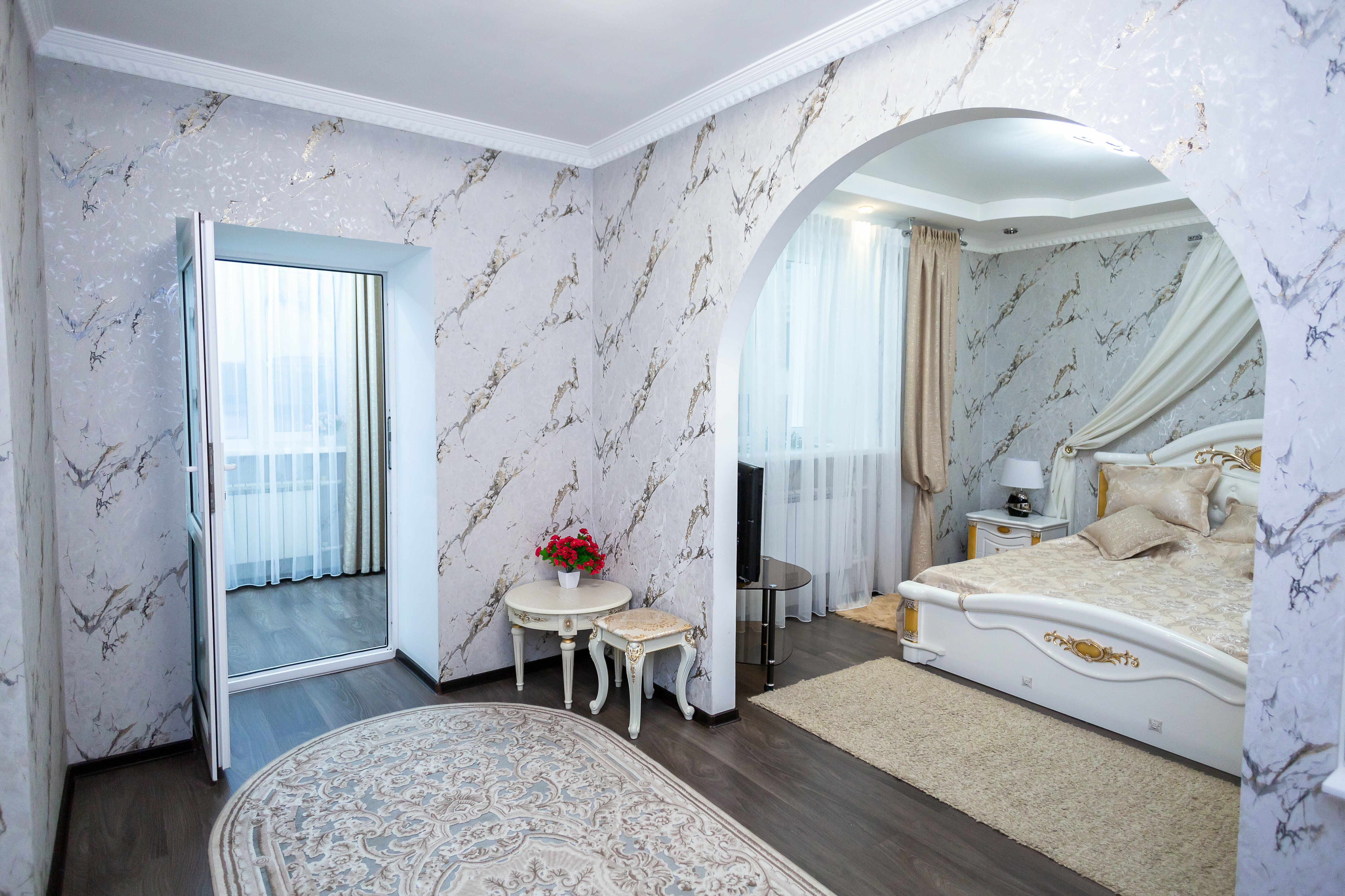 Апартаменты с 1 спальней