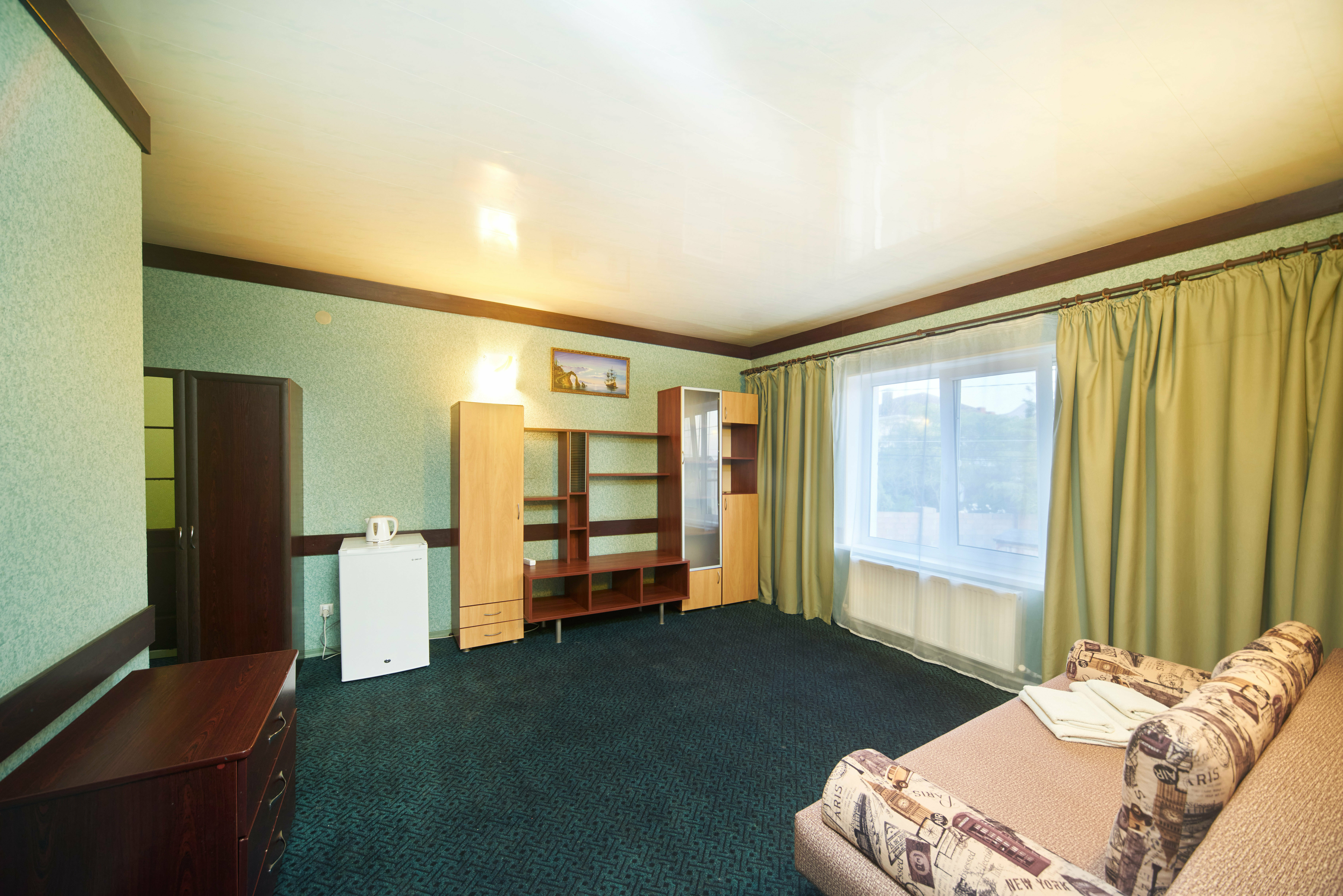 Трехместный номер Делюкс с видом на море