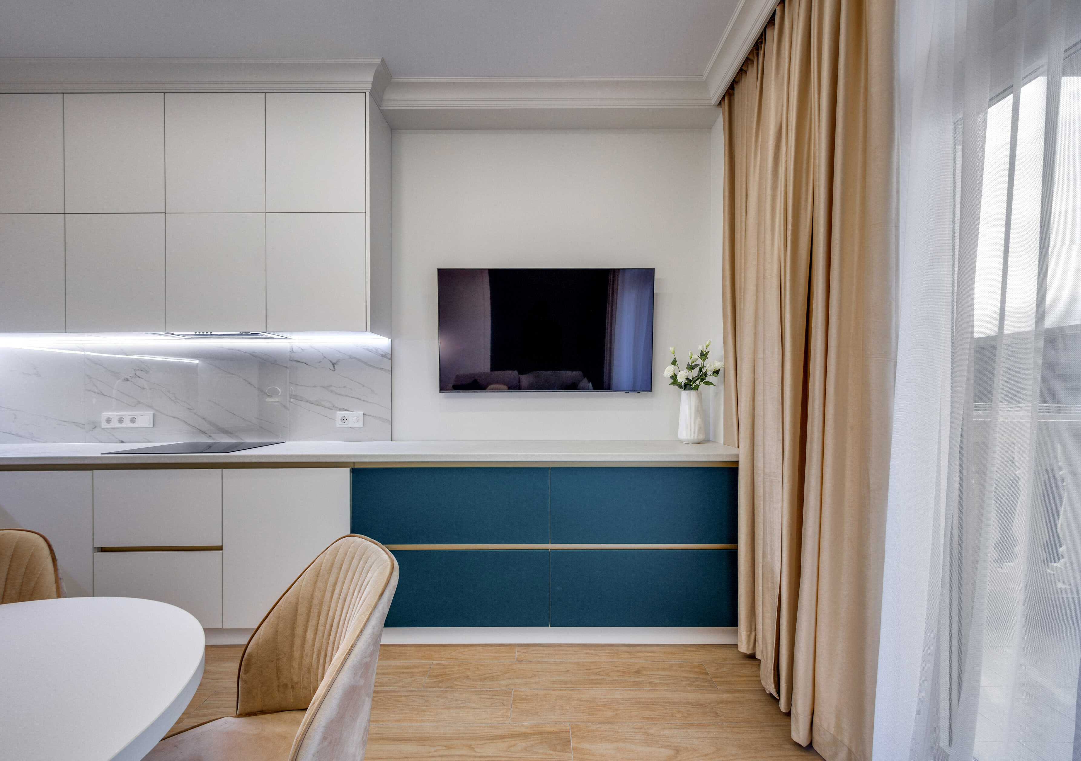 Апартаменты с 1 спальней